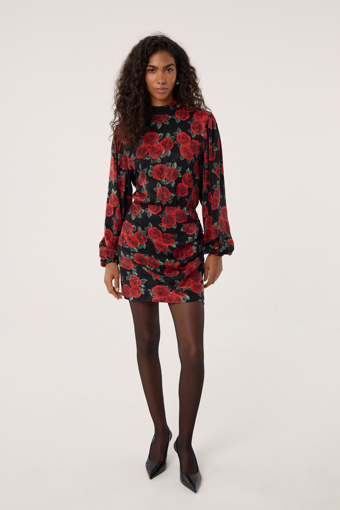 Sukienka Jackie jacquard rose