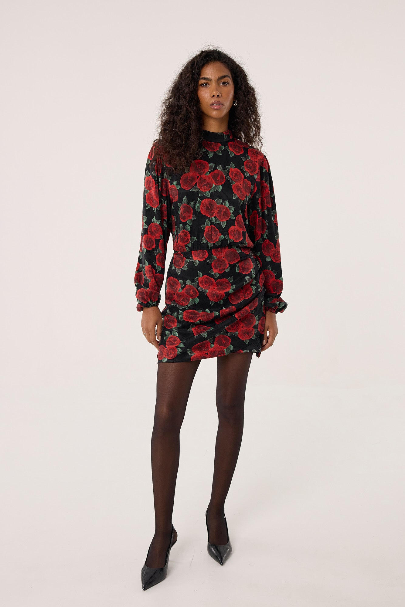 Sukienka Jackie jacquard rose