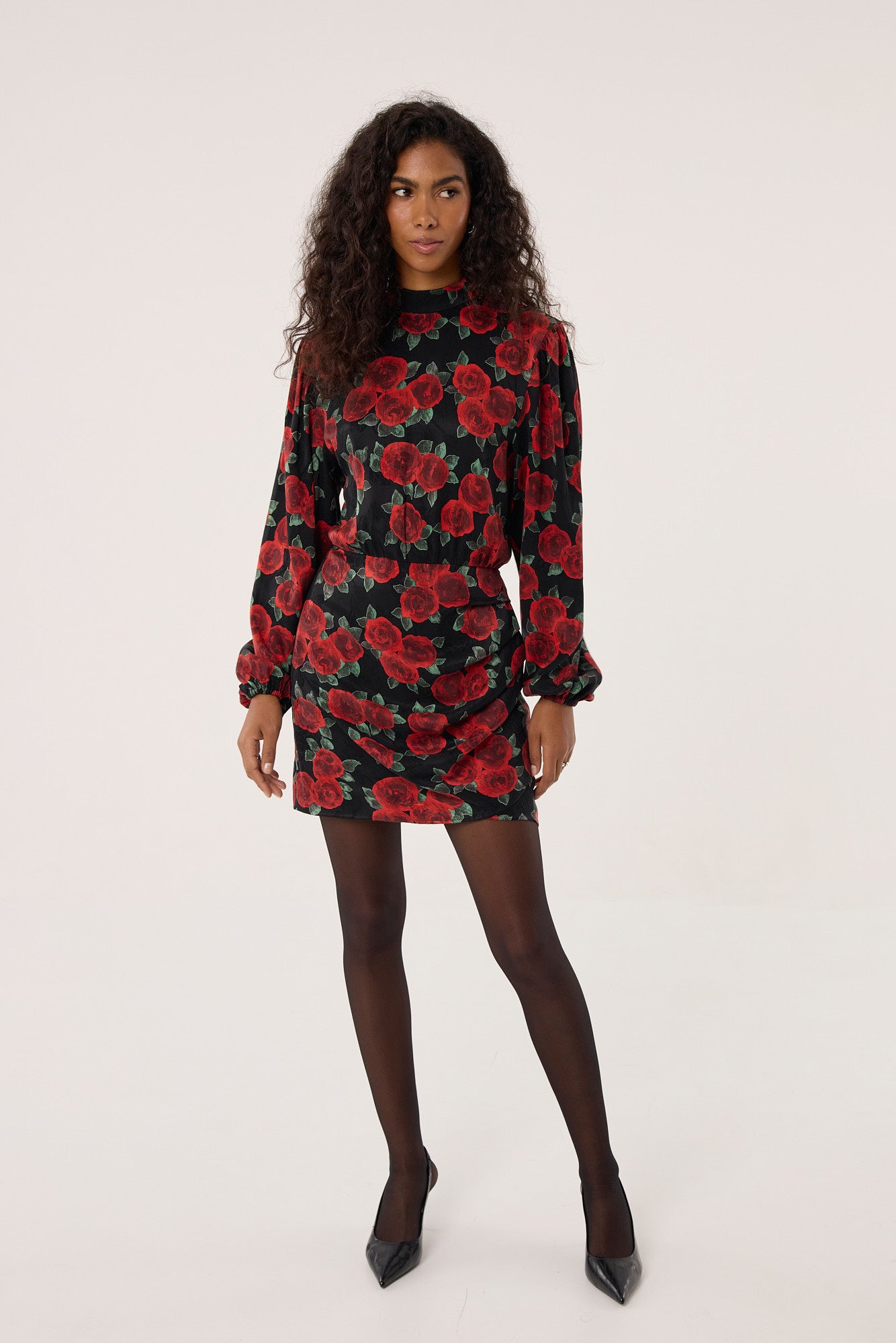 Sukienka Jackie jacquard rose