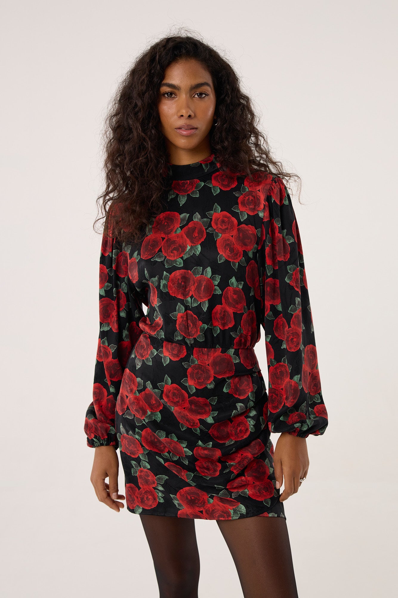 Sukienka Jackie jacquard rose