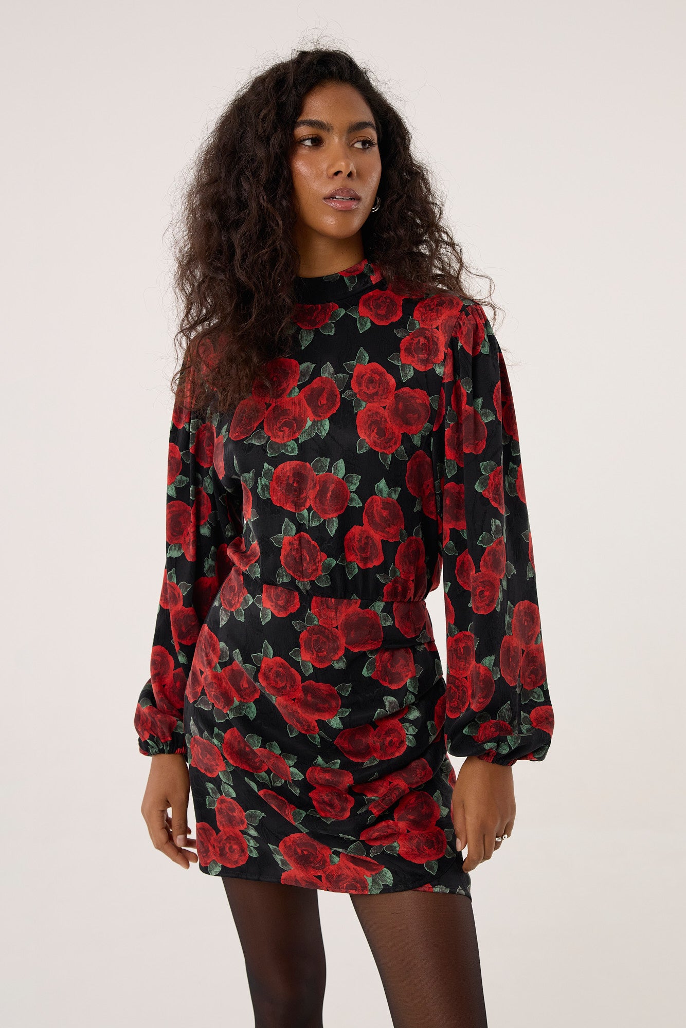 Sukienka Jackie jacquard rose