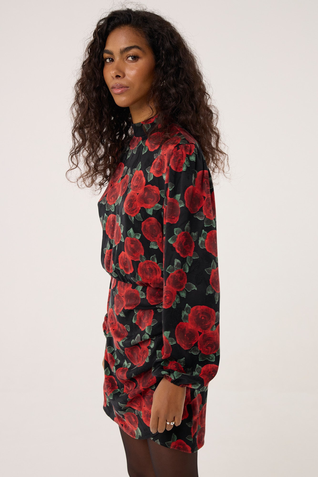 Sukienka Jackie jacquard rose