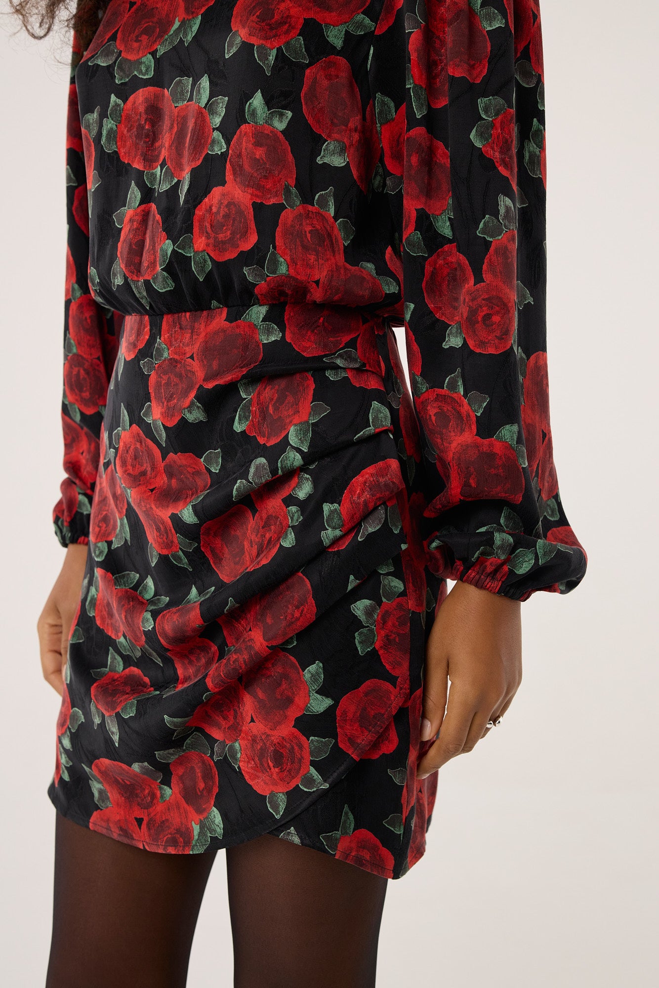 Sukienka Jackie jacquard rose