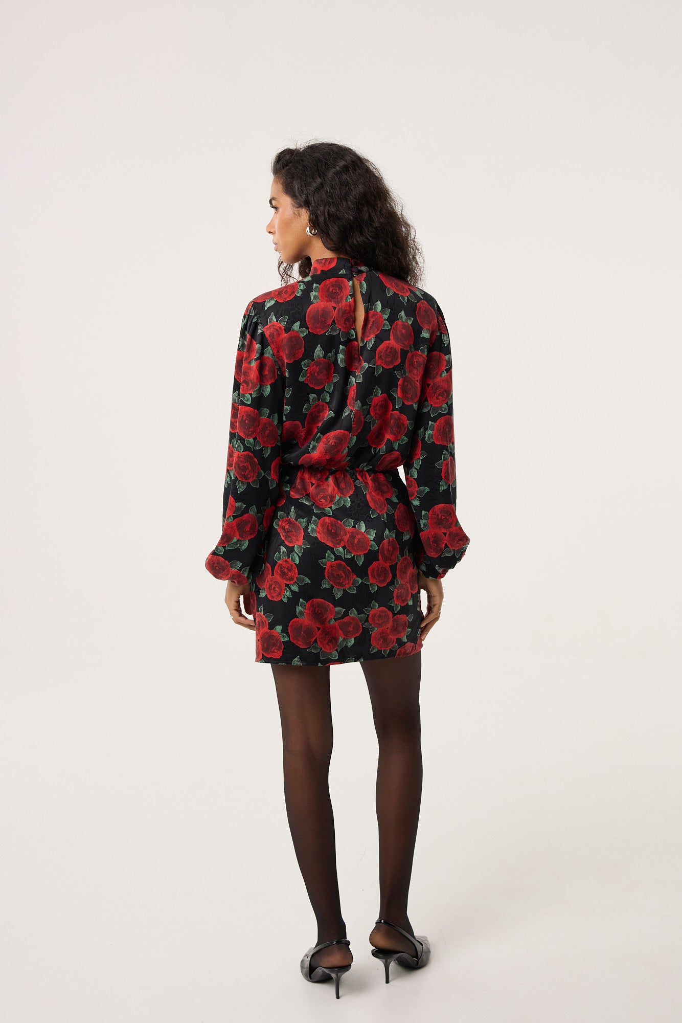 Sukienka Jackie jacquard rose