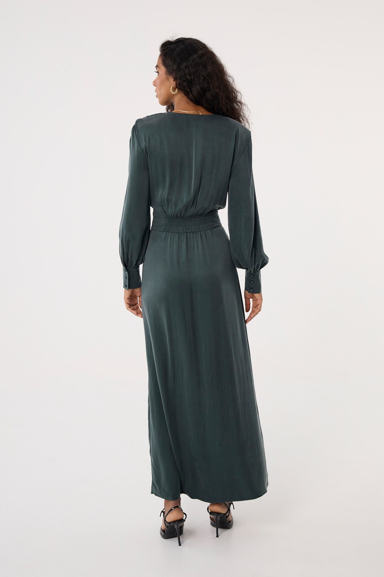 Sukienka Naomi bottle green