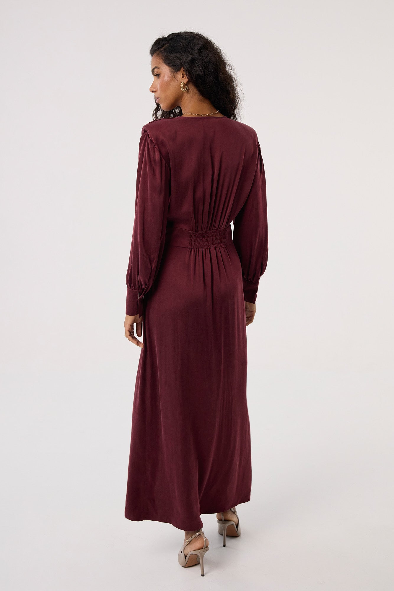 Sukienka Naomi burgundy