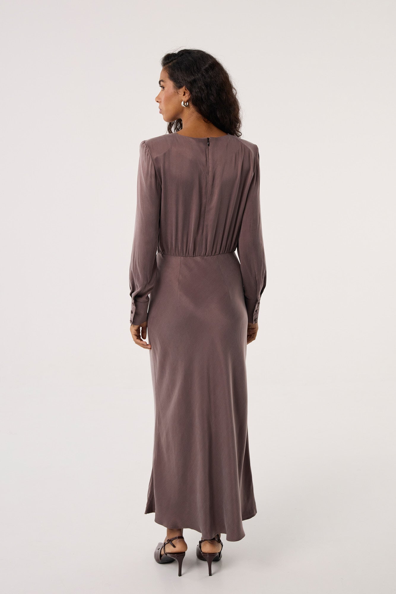 Sukienka Tiffany taupe