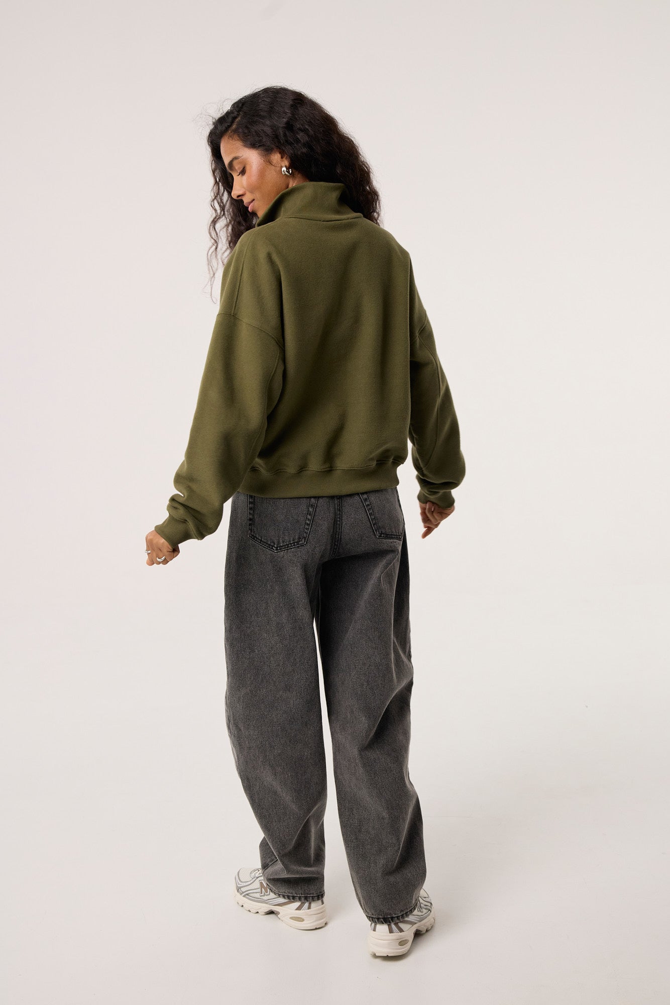Bluza Zipi khaki
