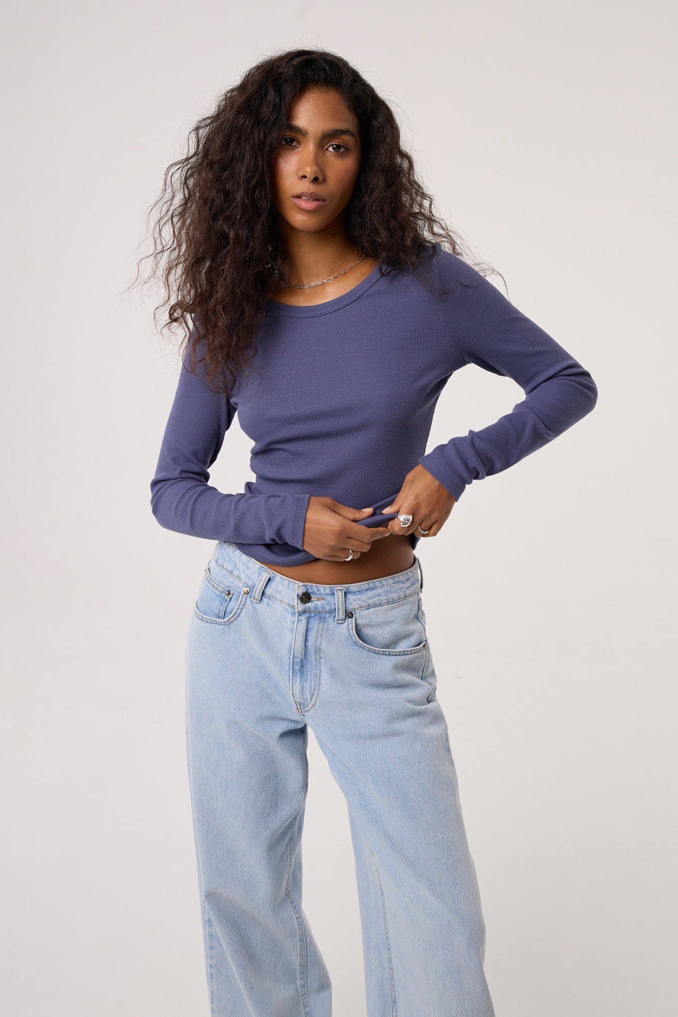 Longsleeve Bamboo denim