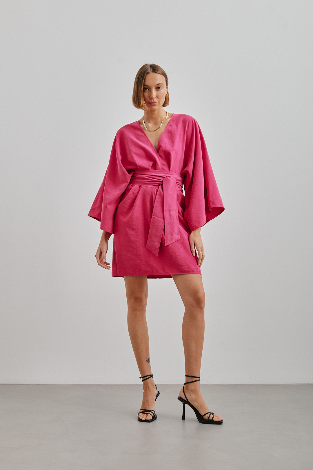 Sukienka Kyoto magenta