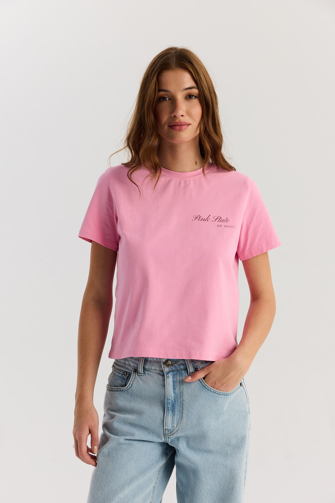 T-shirt pink state of mind