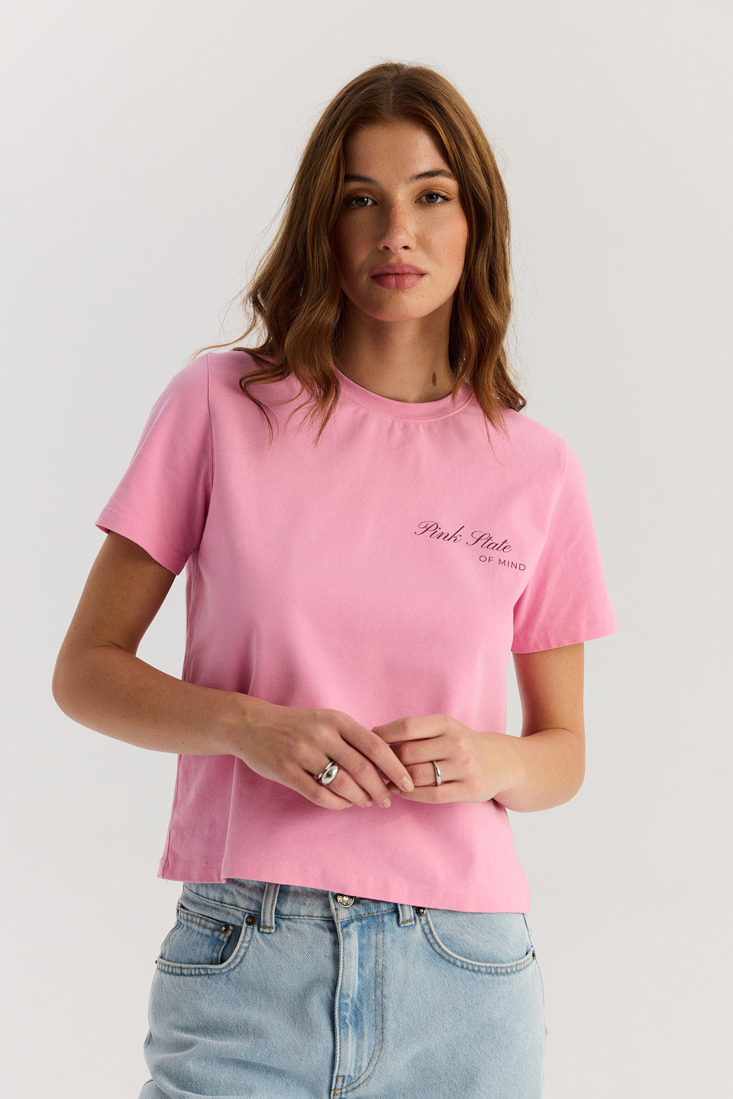 T-shirt pink state of mind