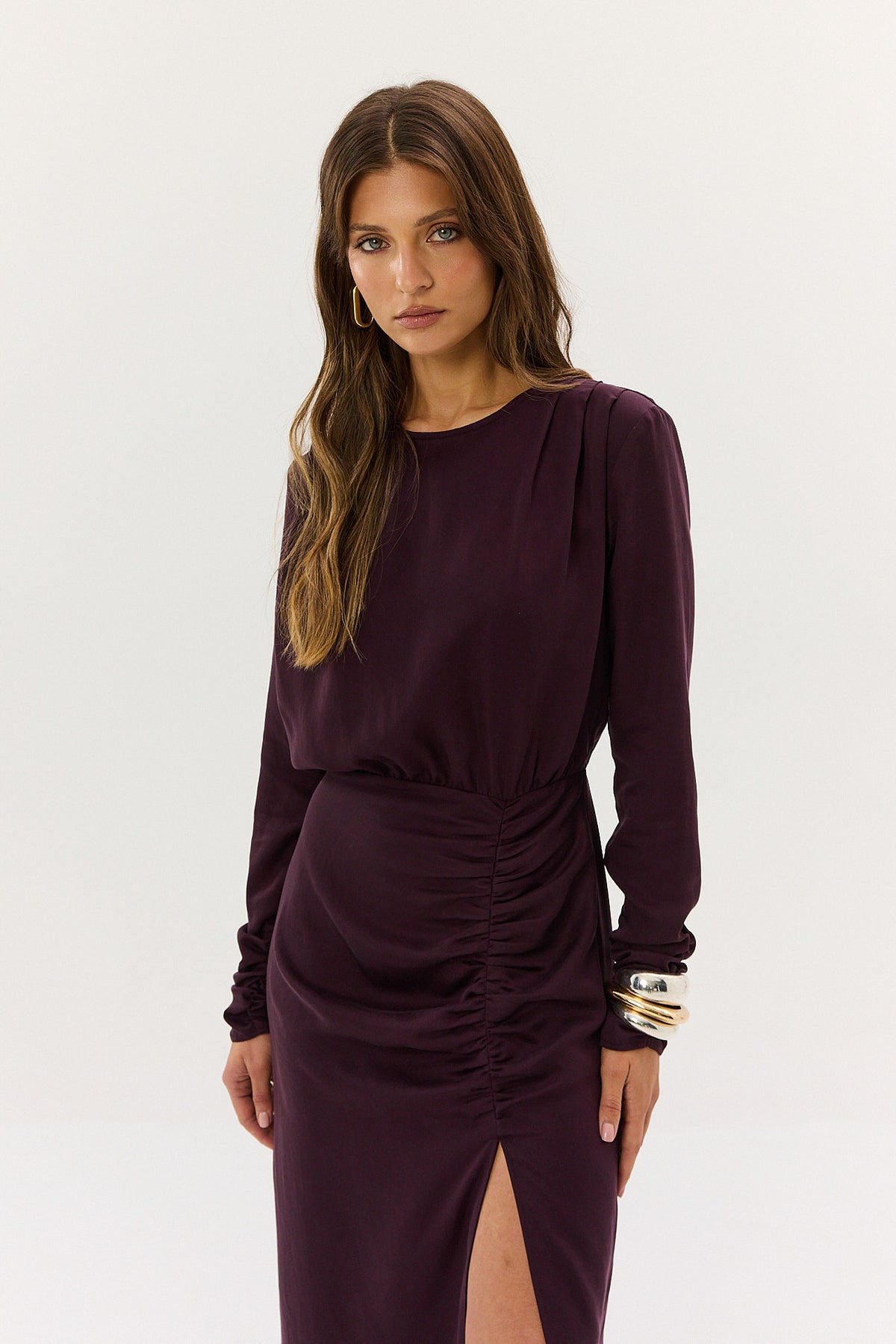 Sukienka Whitney plum