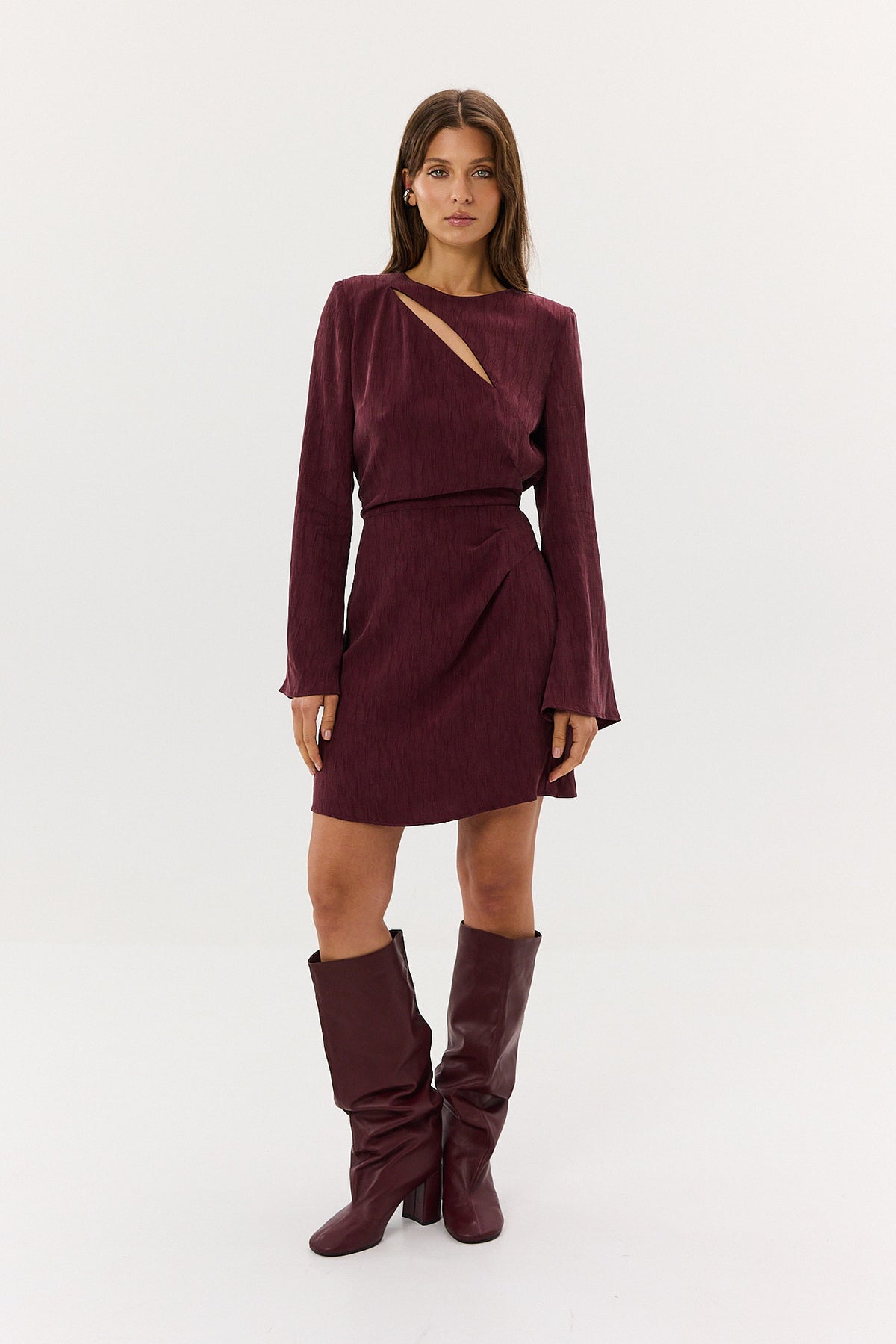Sukienka Lindsey burgundy