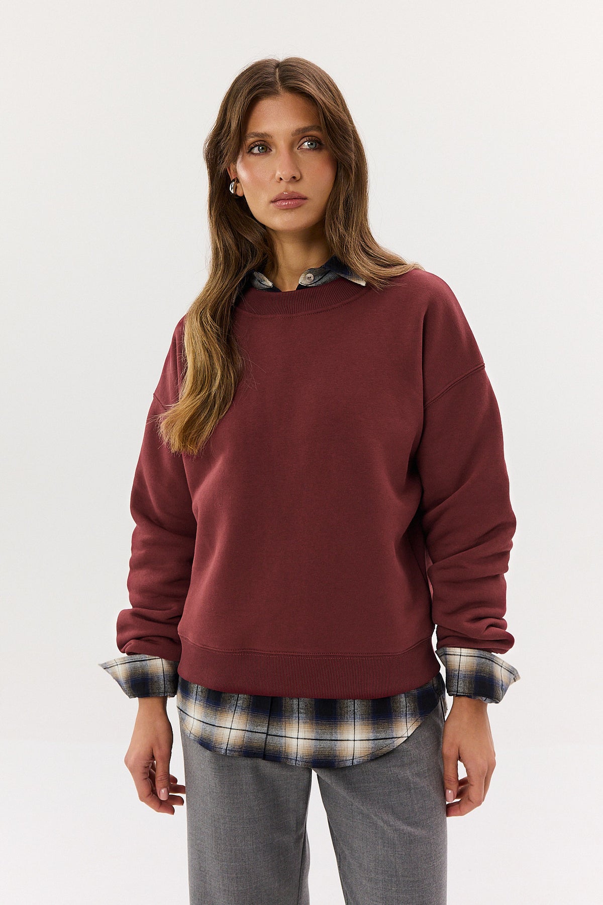 Bluza Chilly burgundy
