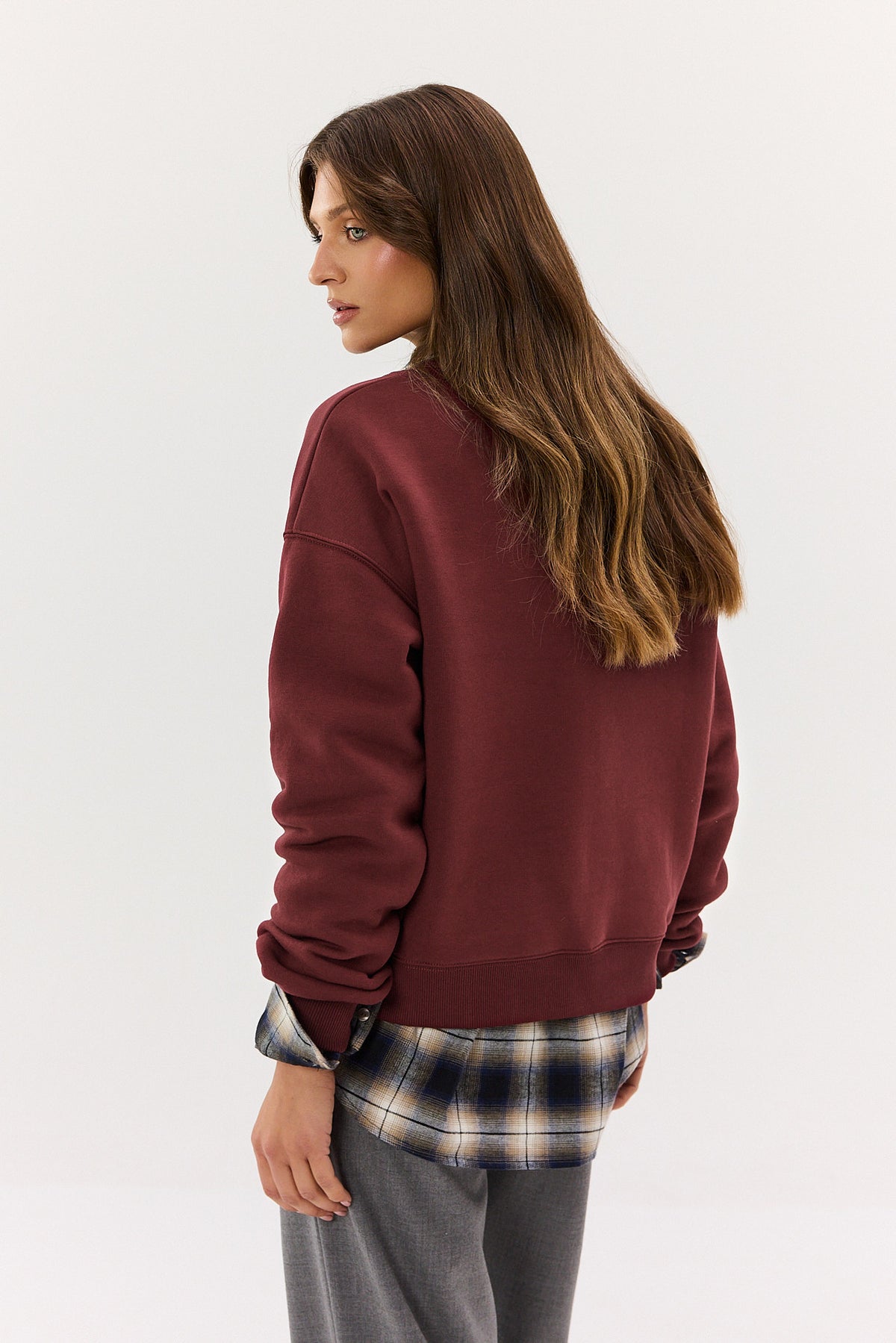 Bluza Chilly burgundy