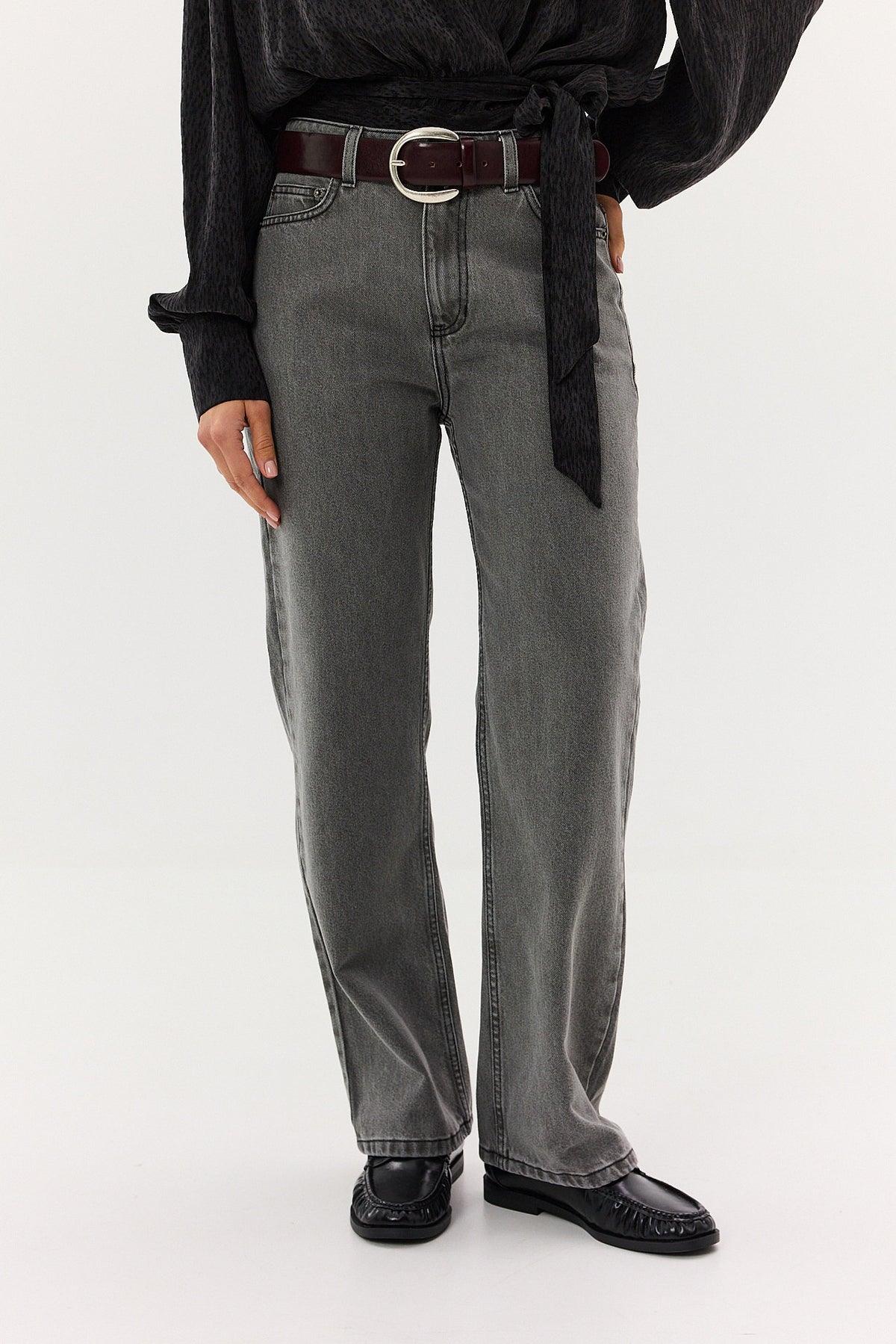 Jeansy Johnny dark grey