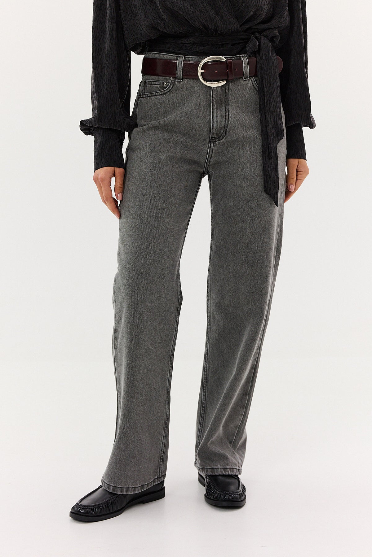 Jeansy Johnny dark grey