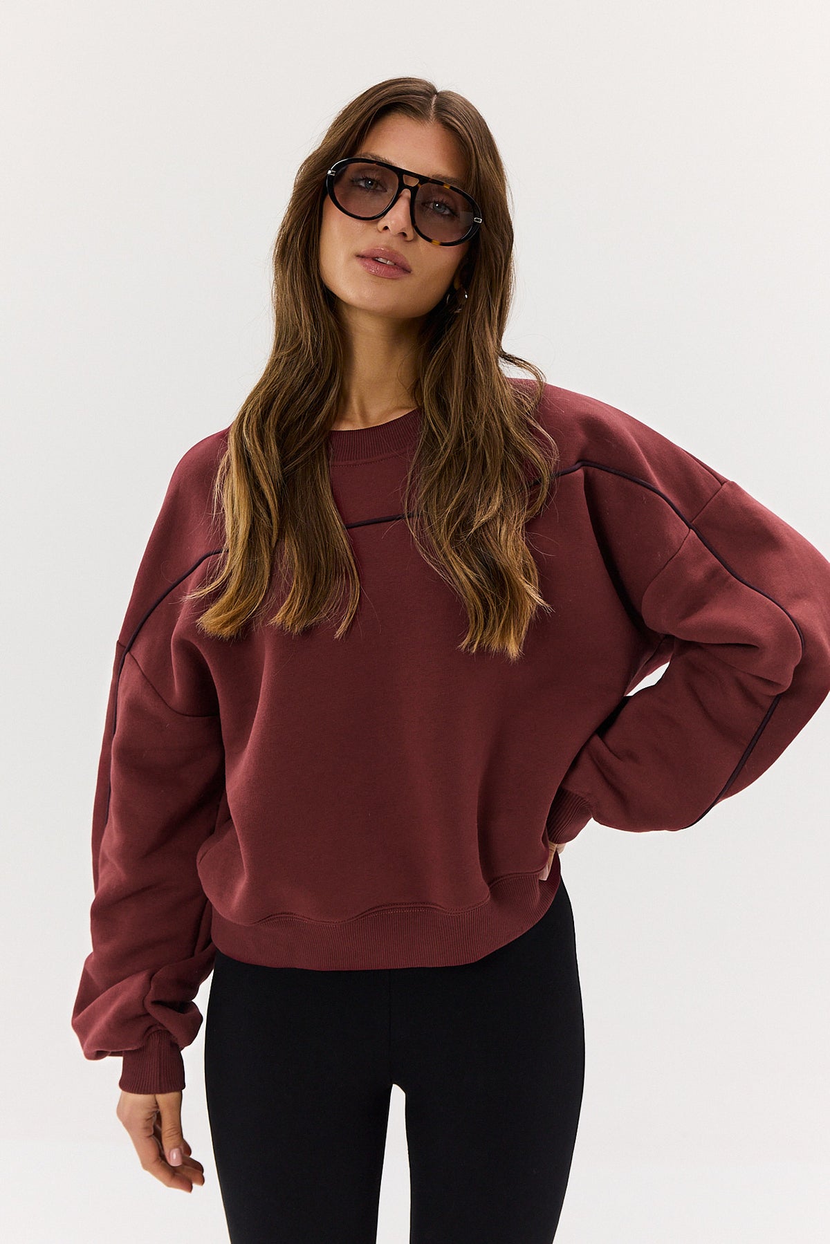 Bluza Will burgundy