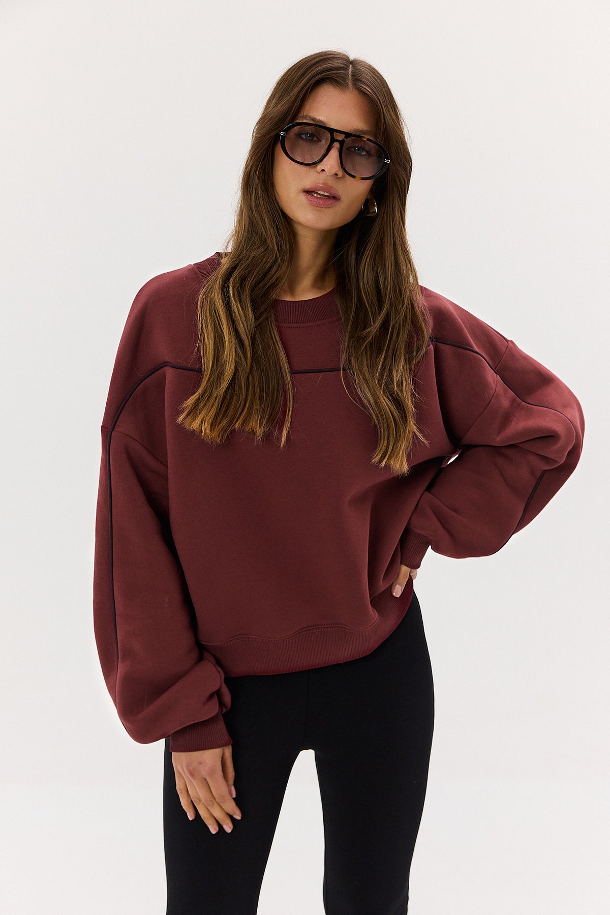 Bluza Will burgundy