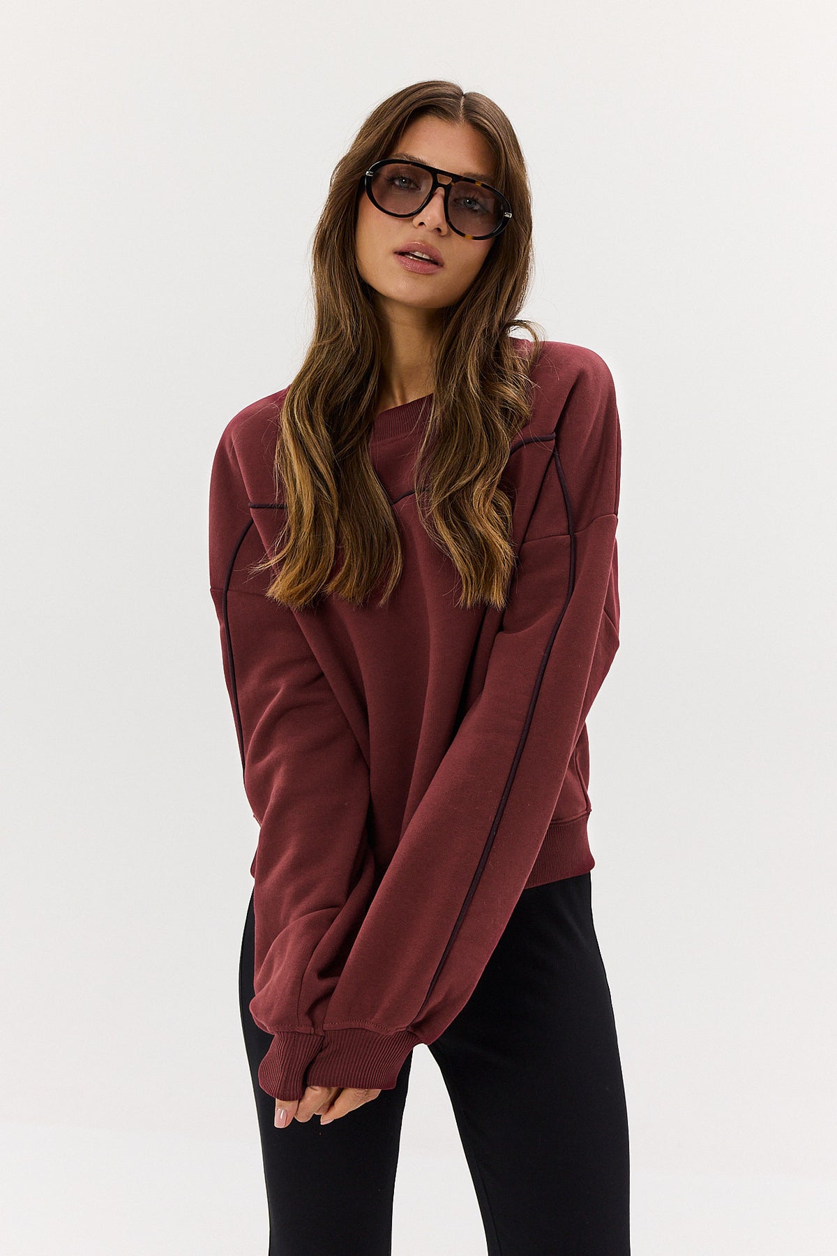 Bluza Will burgundy