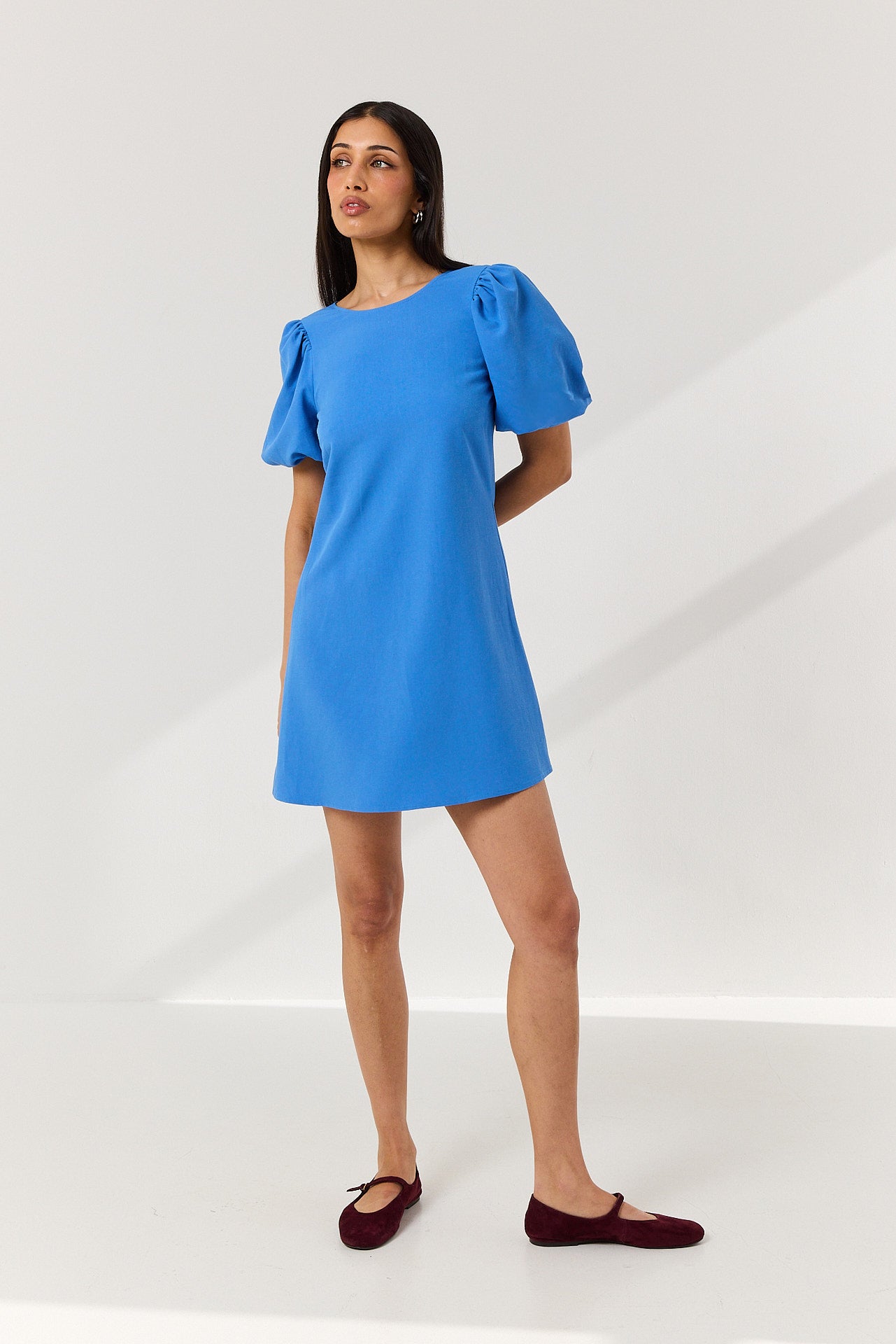 Sukienka Clyde short azure