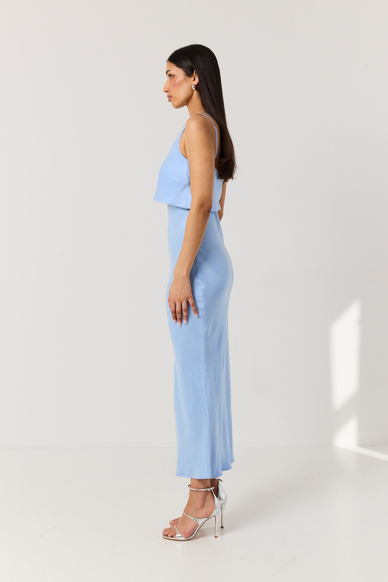 Sukienka Adele powder blue