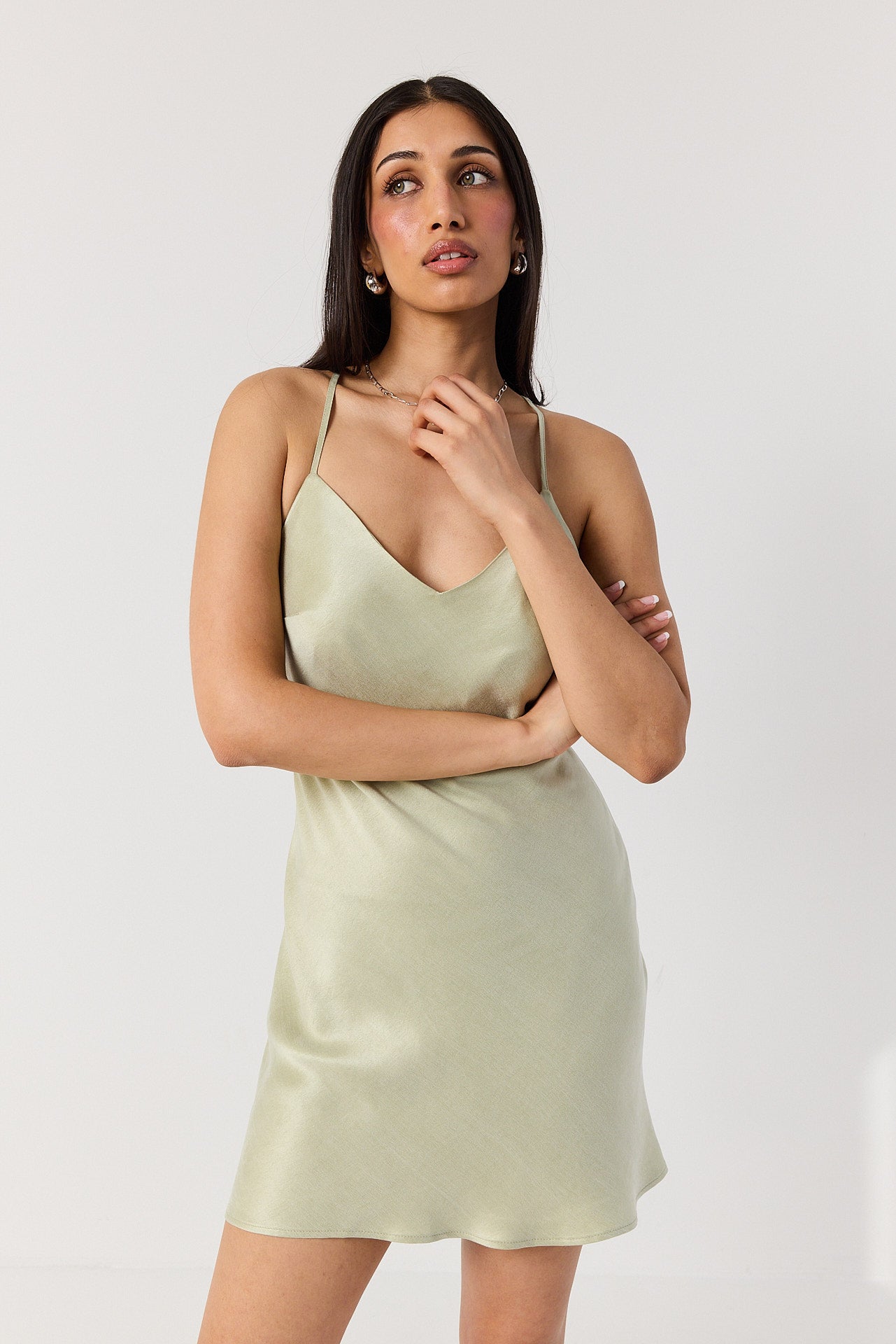 Sukienka Demi pale green