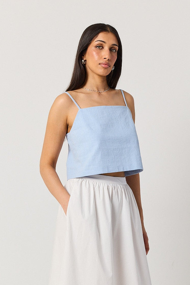 Top Iggy ice blue