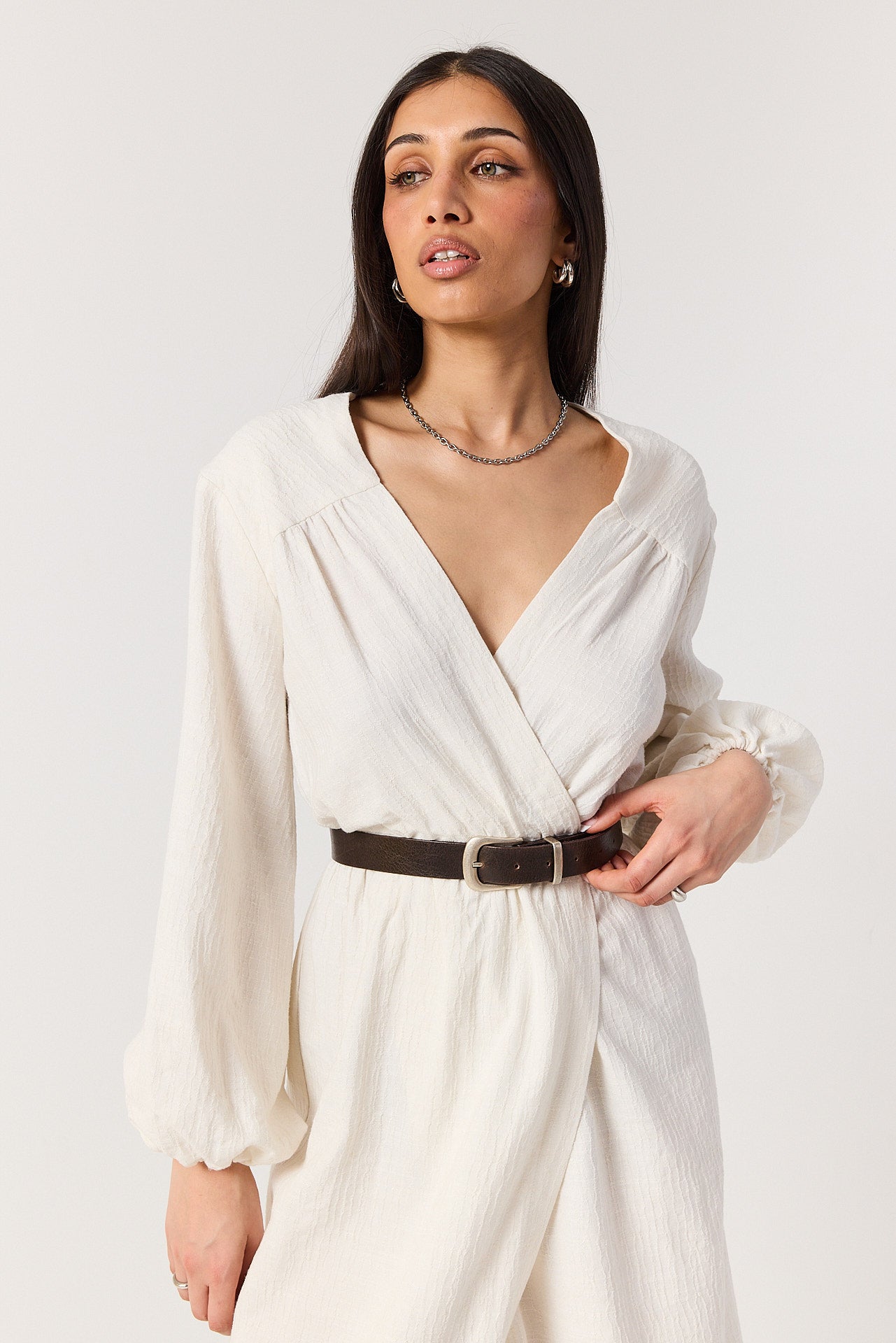 Sukienka Vanessa off-white