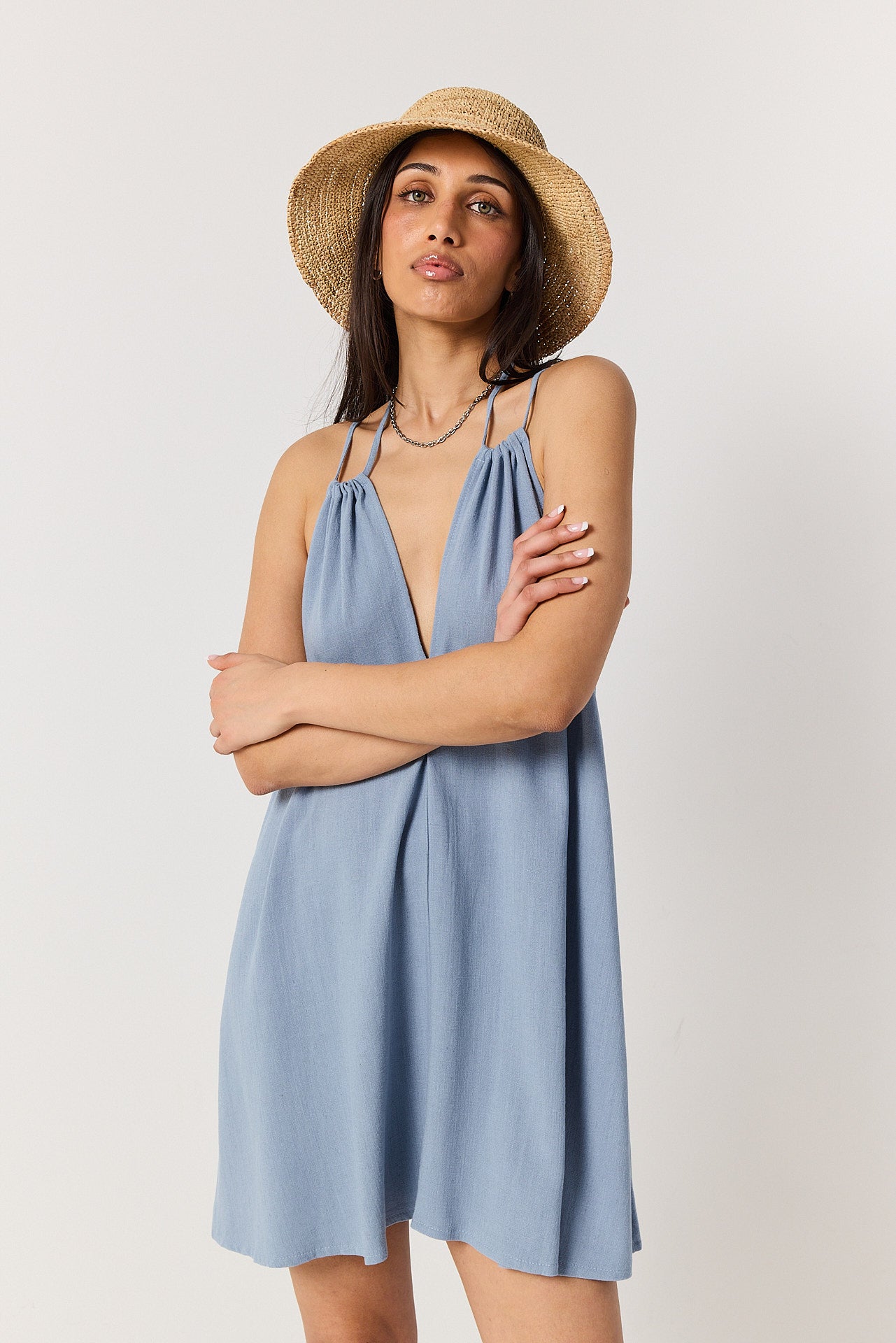 Sukienka Bali powder blue