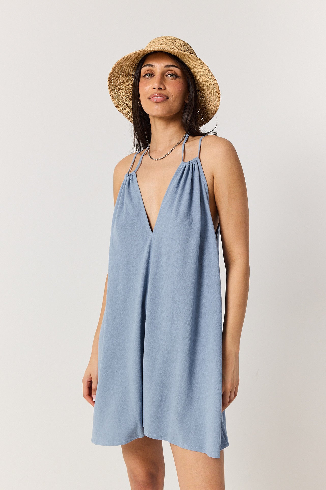 Sukienka Bali powder blue