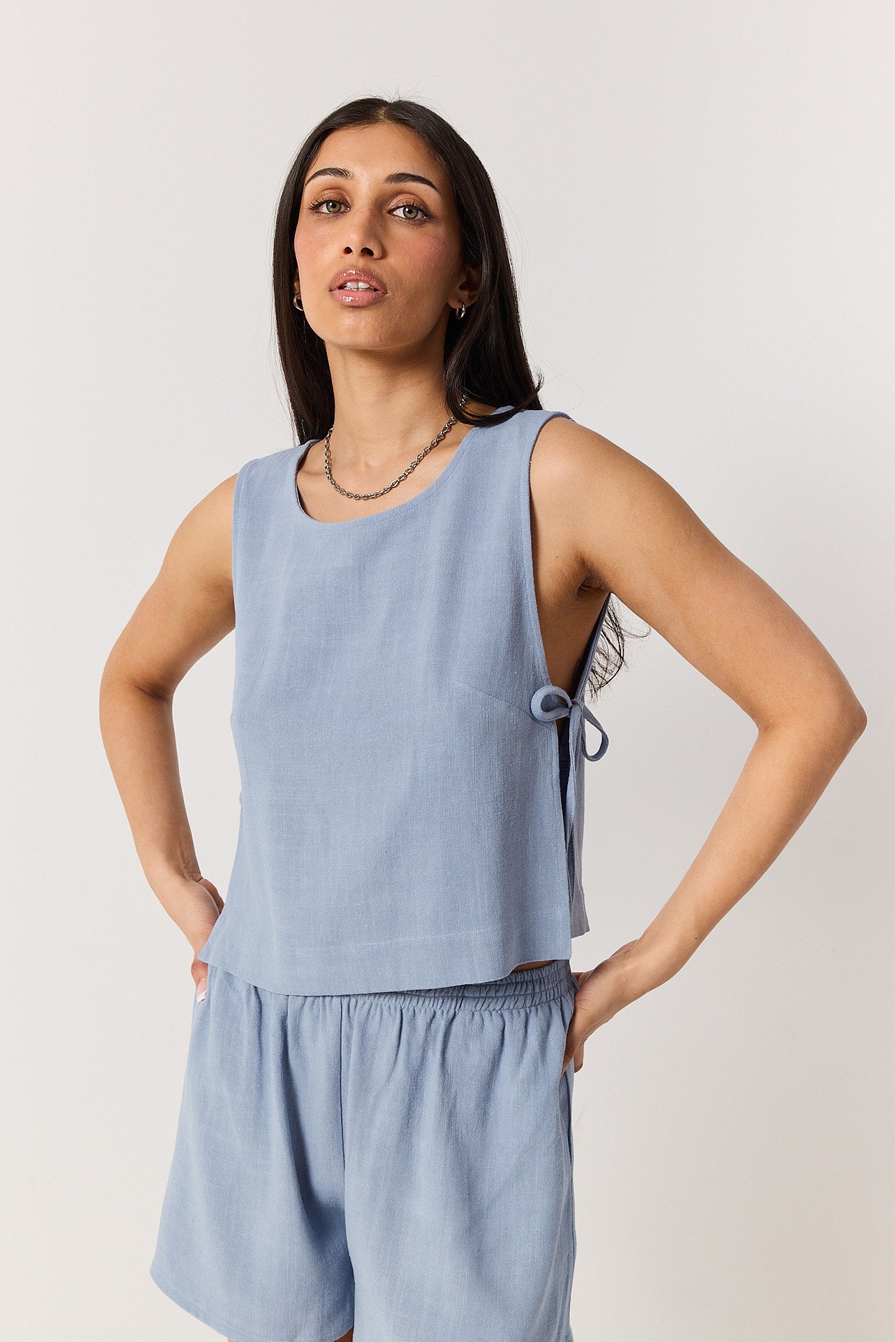Top Pam powder blue