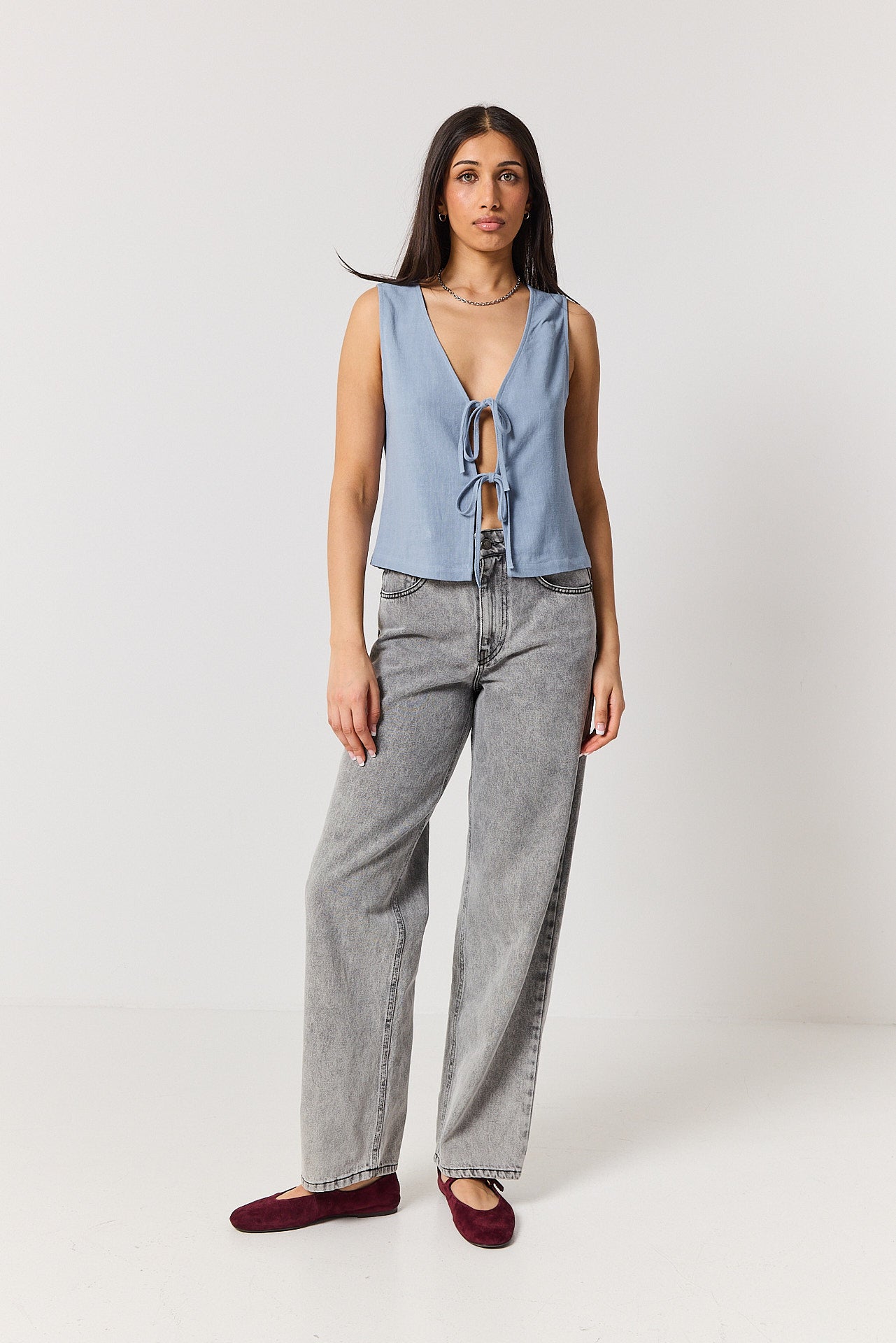 Top Havana powder blue