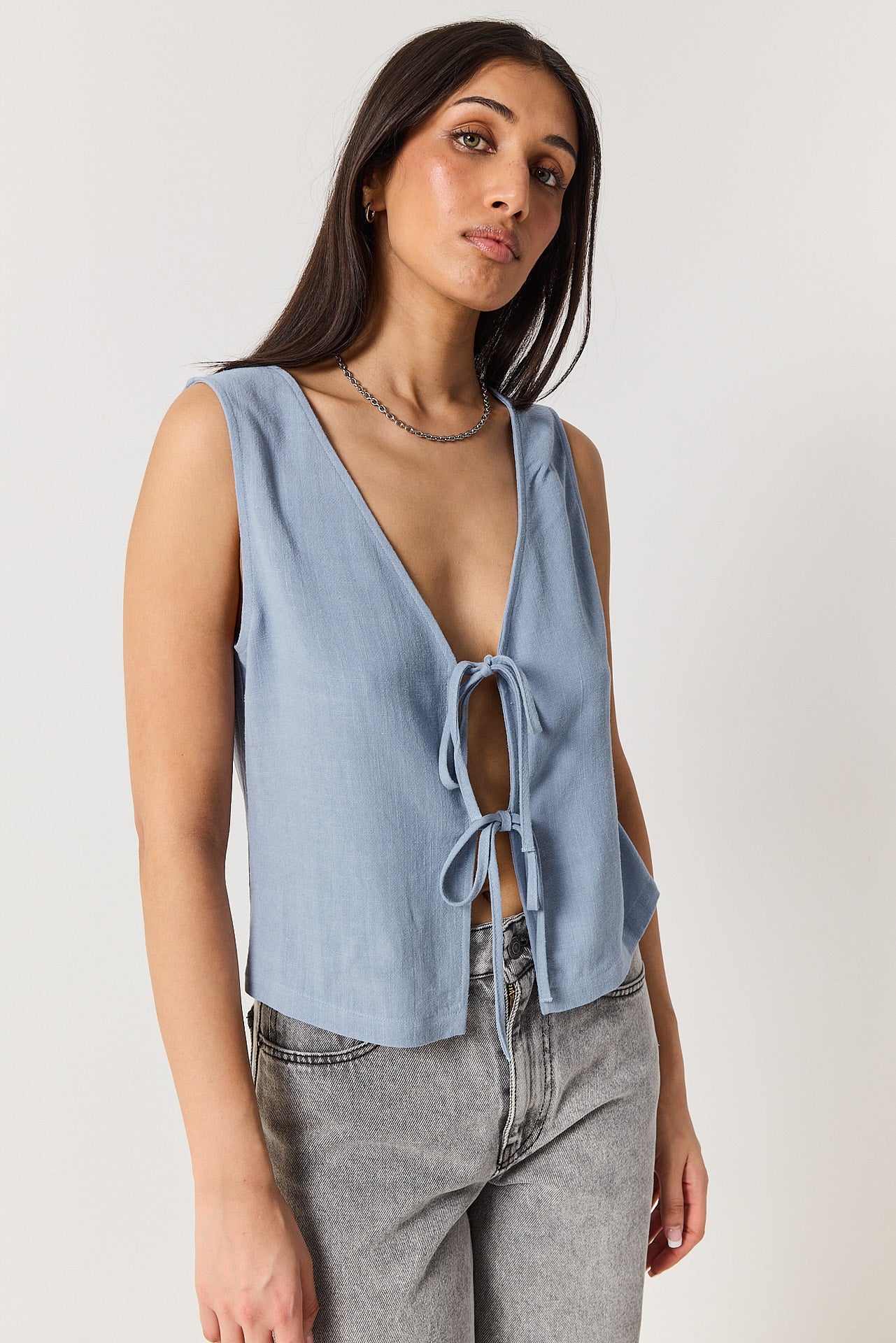 Top Havana powder blue