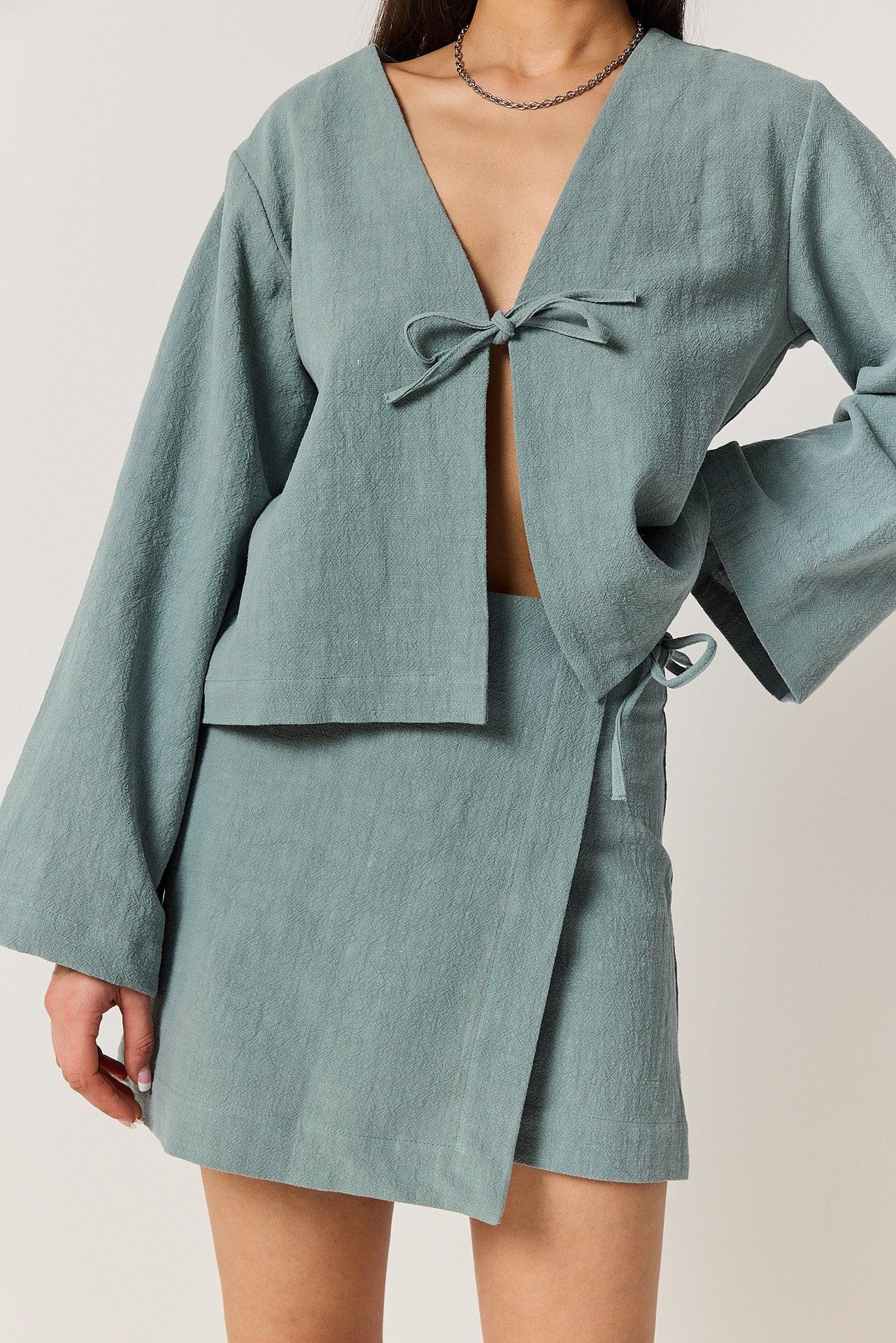 Spódnica Scarlett smoky green