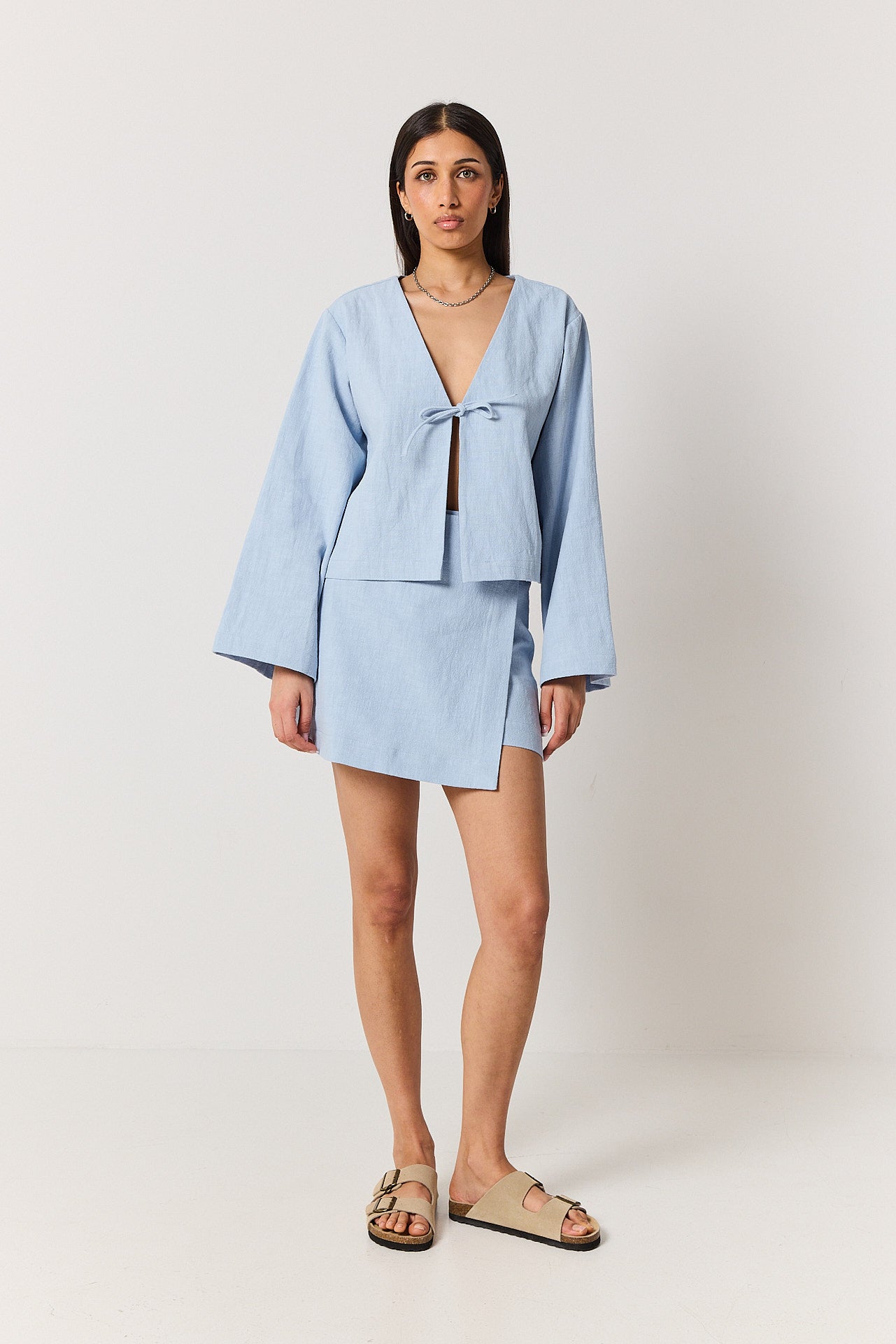 Koszula Abby ice blue