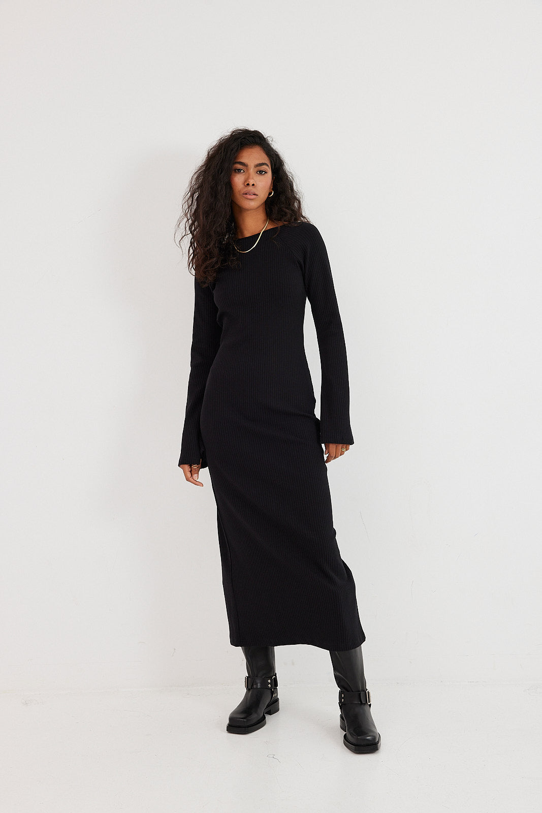 Sukienka Sharon long black