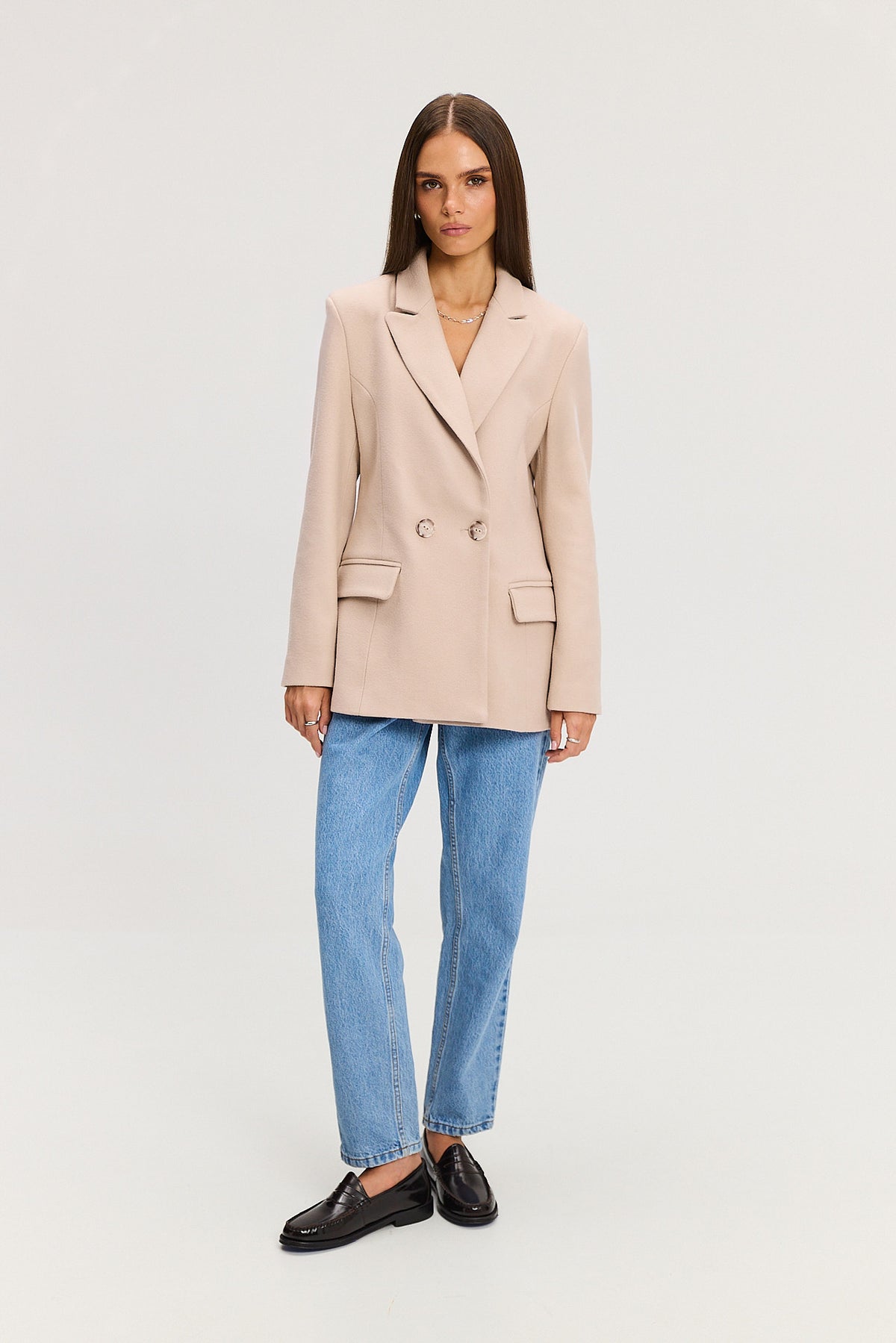 Marynarka Aviem warm beige