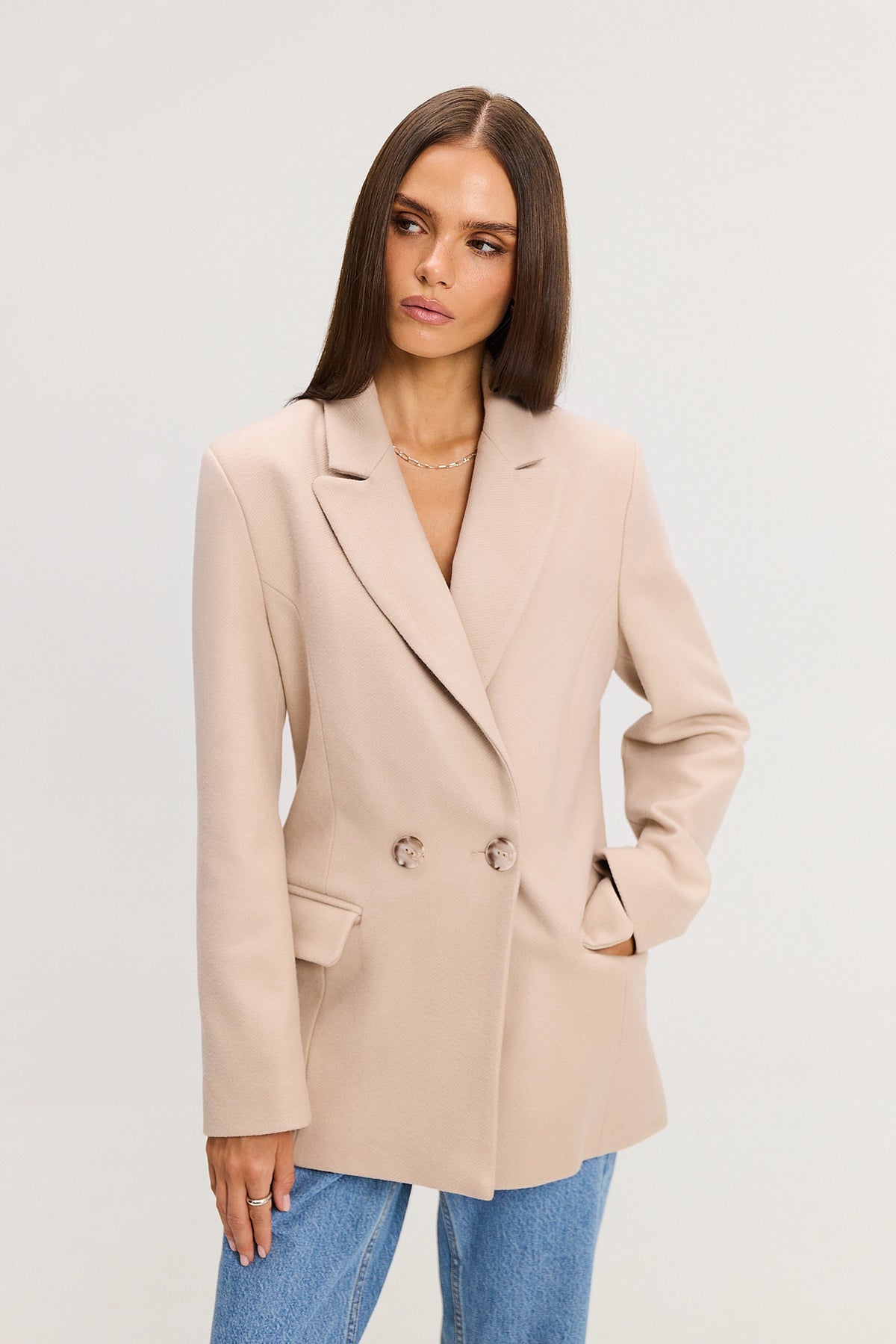 Marynarka Aviem warm beige