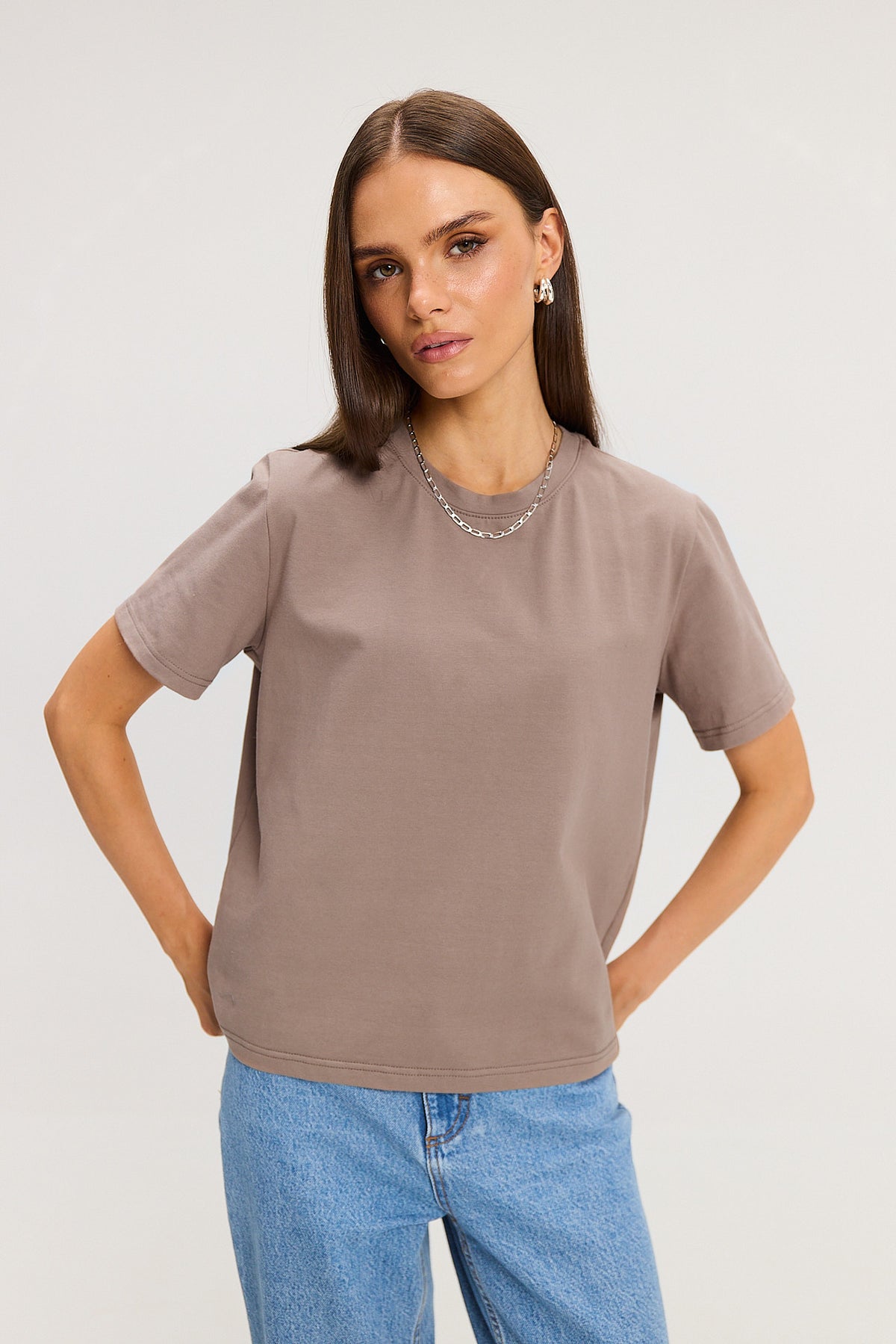 T-shirt Tony mocca