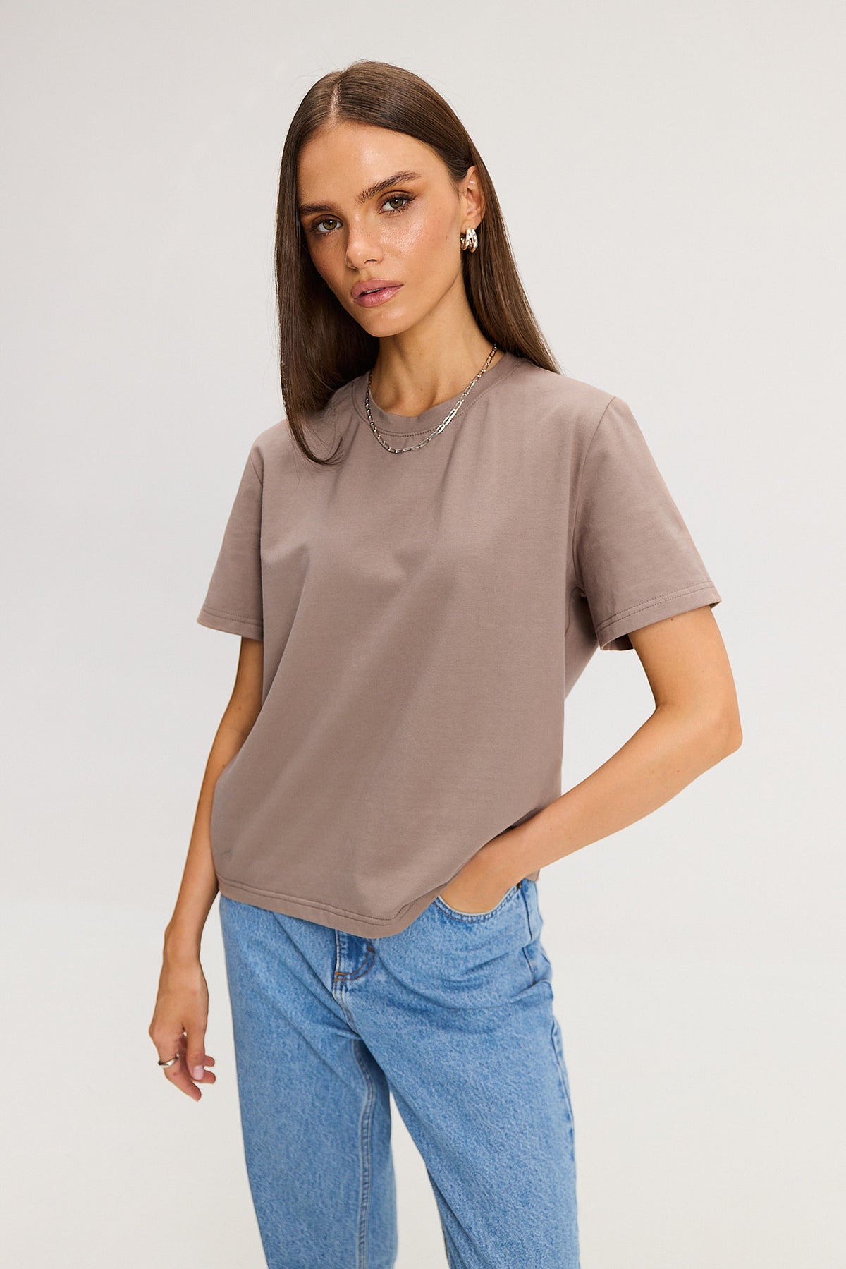 T-shirt Tony mocca