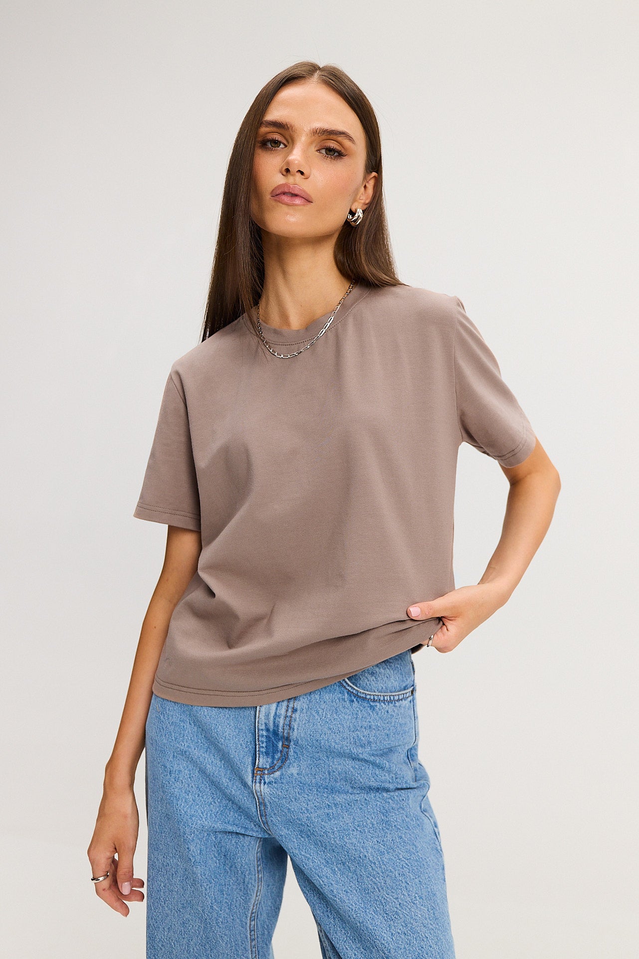 T-shirt Tony mocca