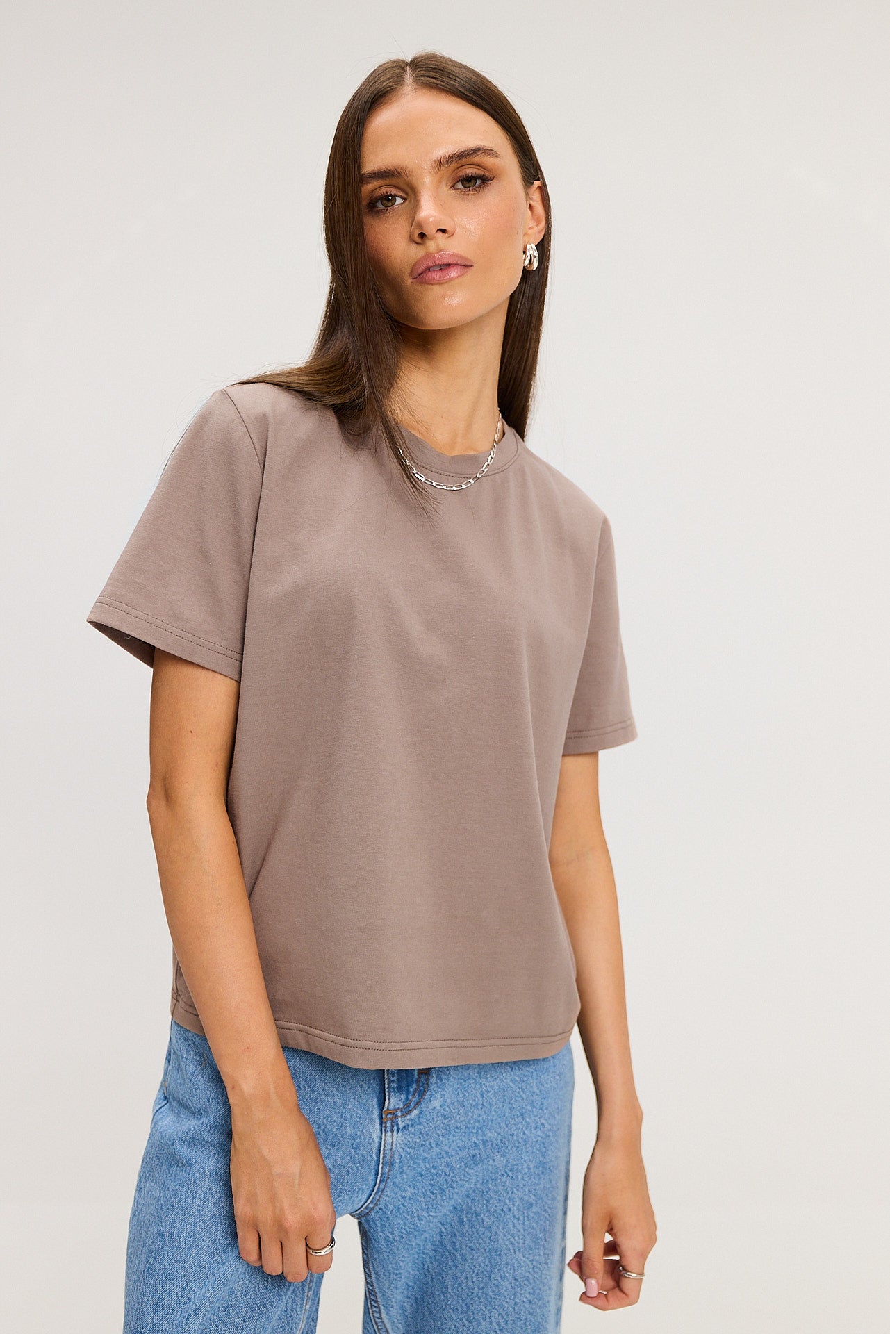 T-shirt Tony mocca