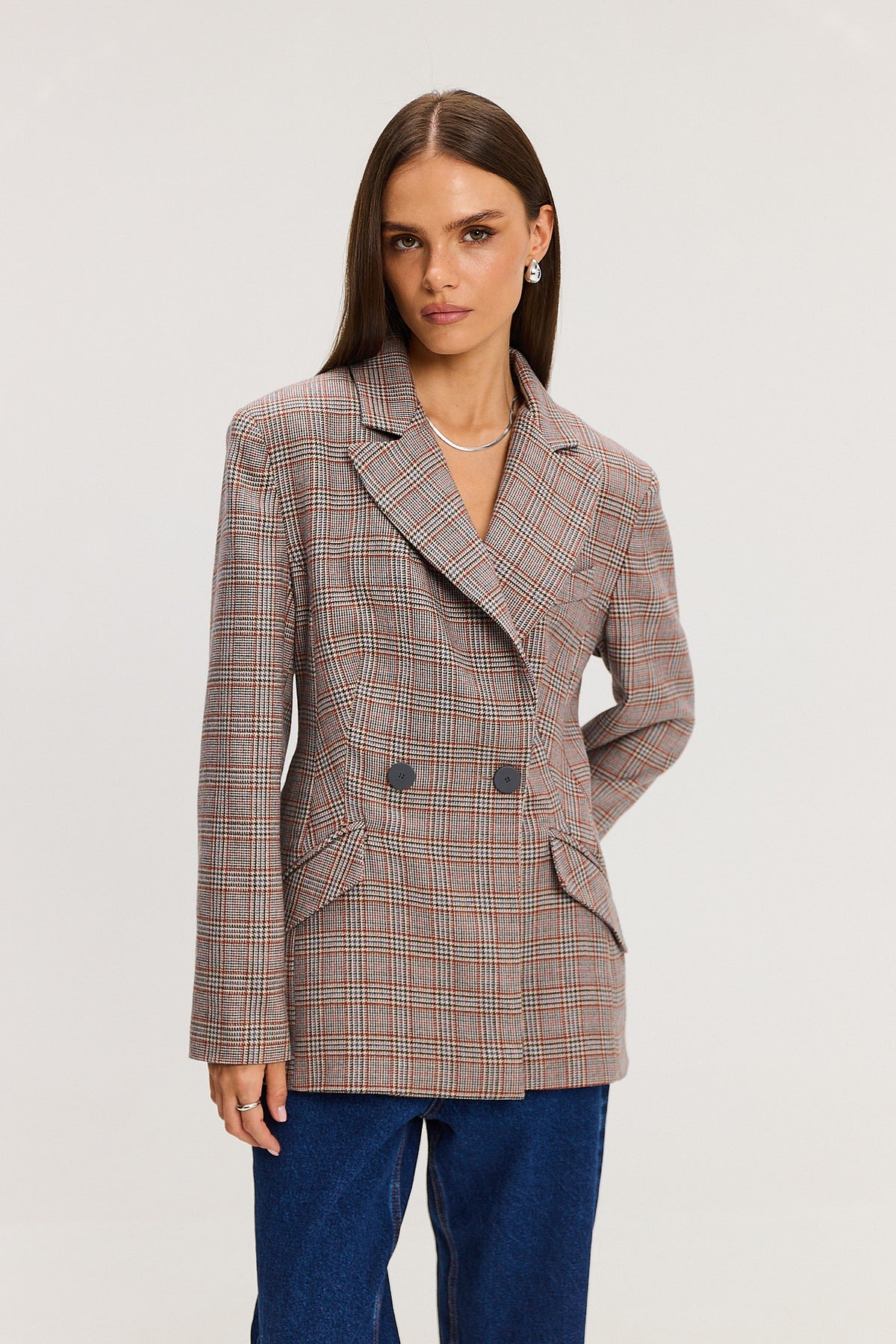 Marynarka Dakota check
