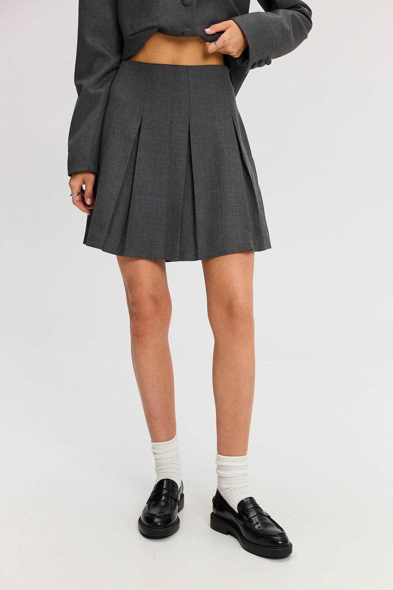 Spódnica Uma wool grey