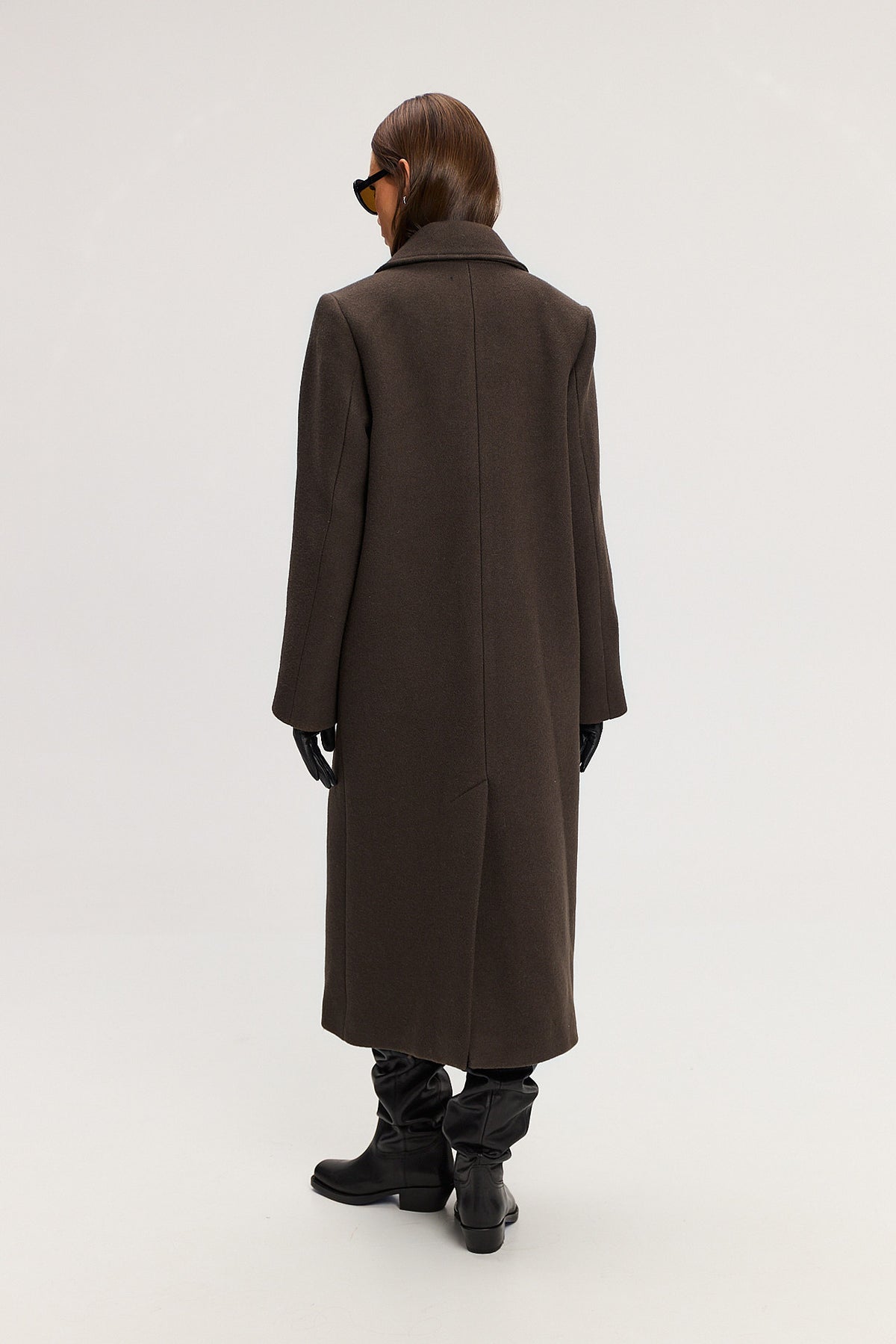Płaszcz Carmen dark brown