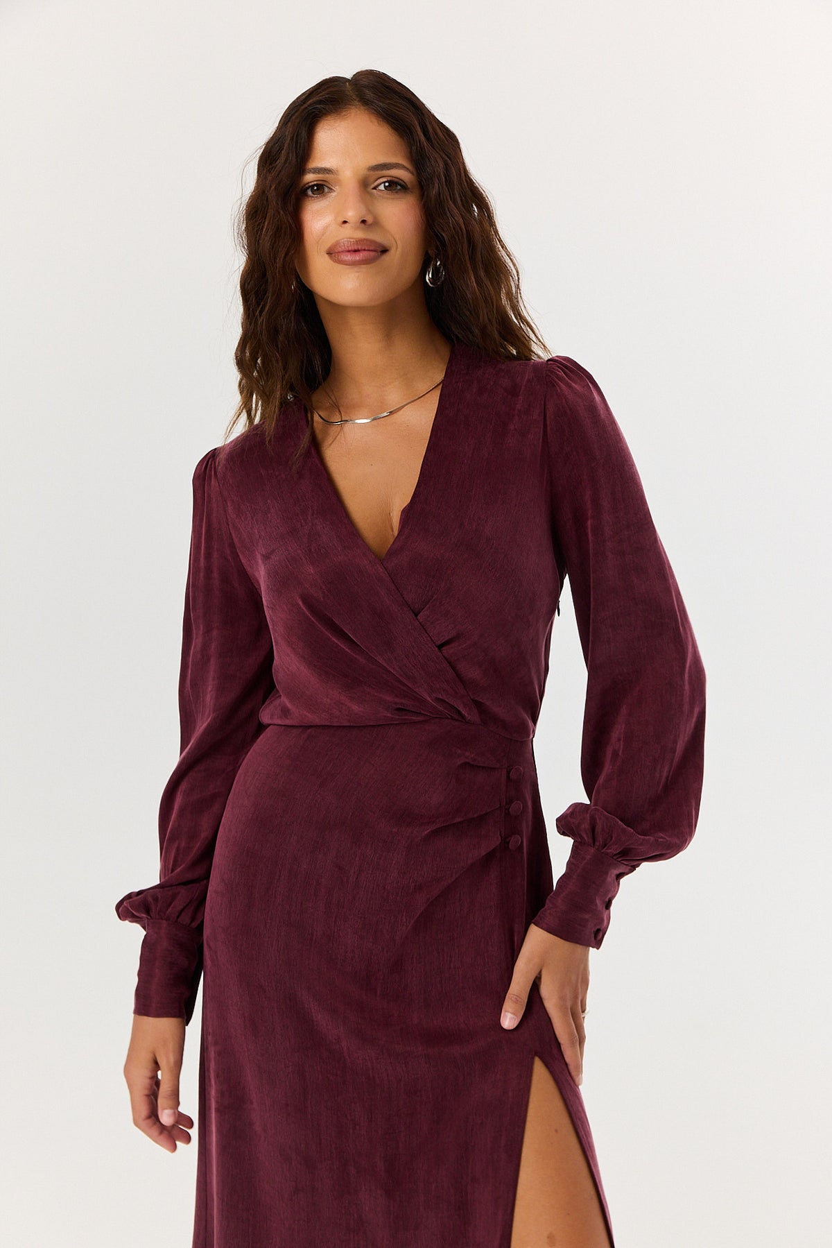 Sukienka Lexie burgundy