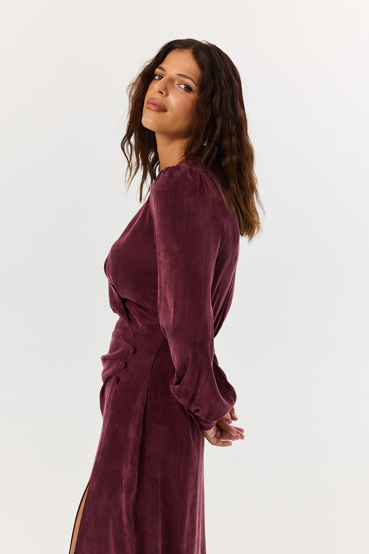 Sukienka Lexie burgundy