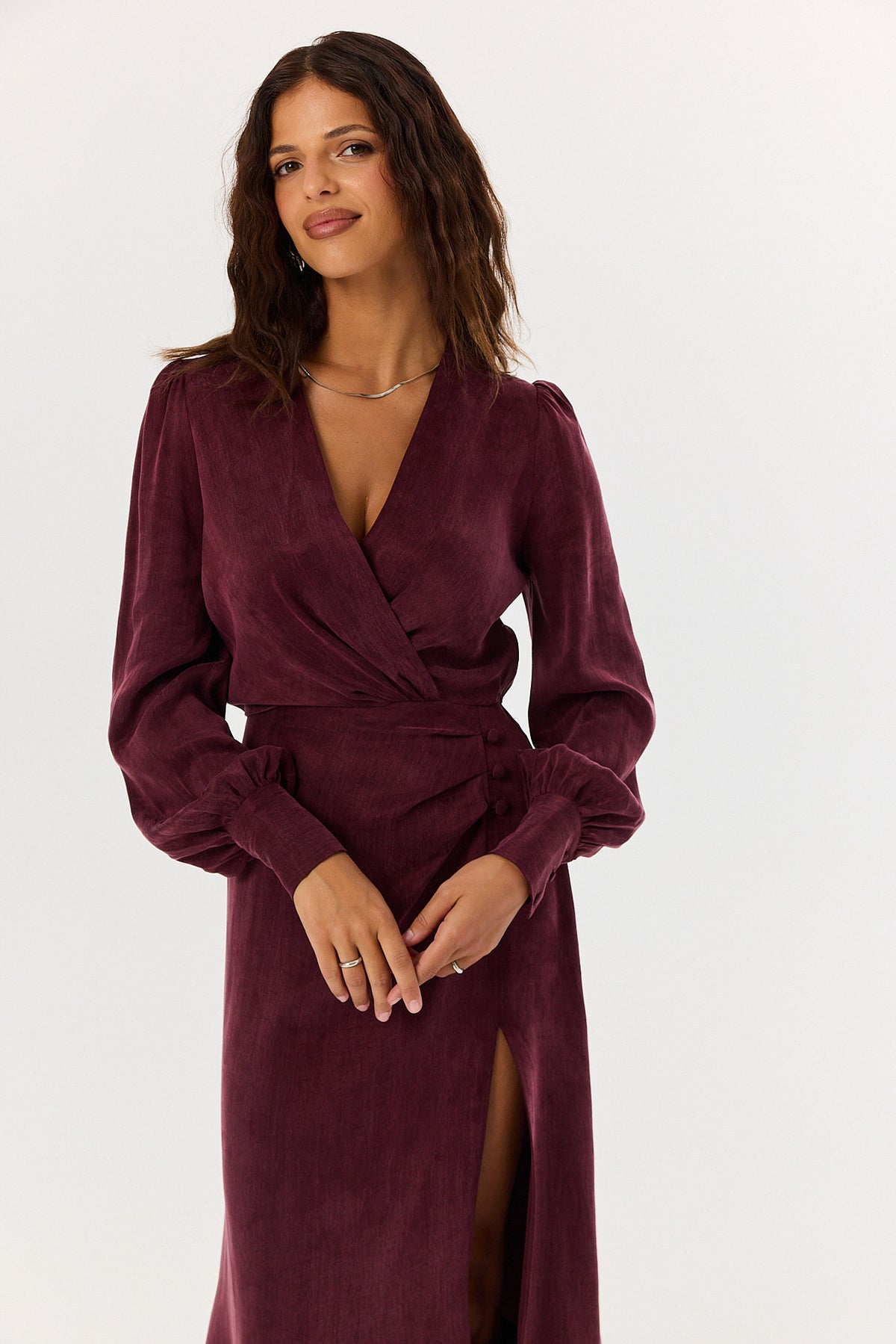 Sukienka Lexie burgundy
